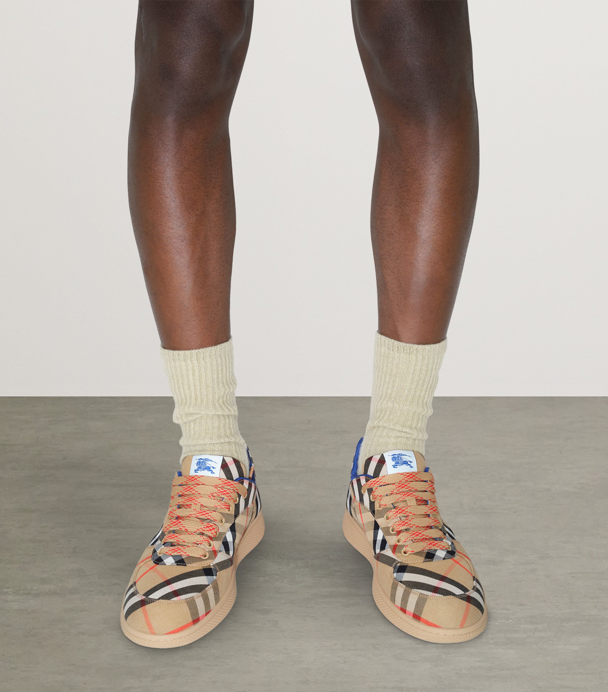 Check Terrace Sneakers SAND IP CHECK Image 7