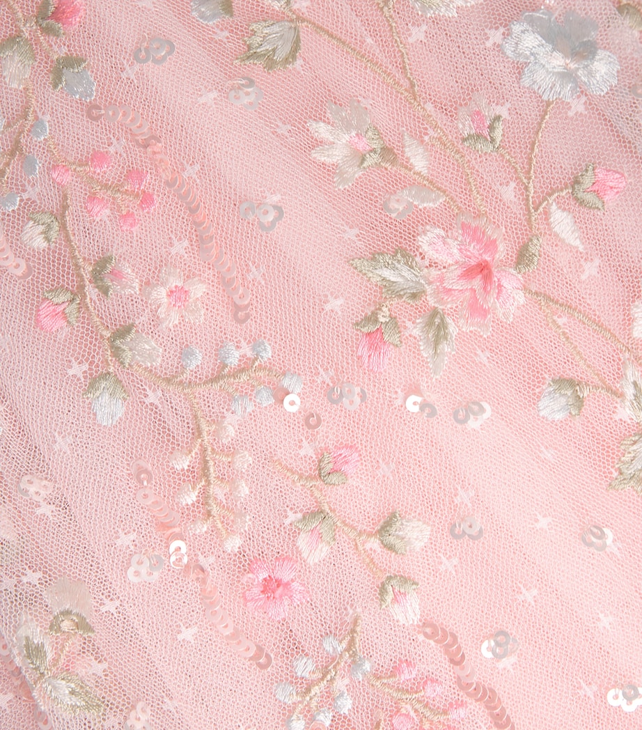 Needle & Thread Womens Rococo Ribbon Gown Dusk Pink Image 6