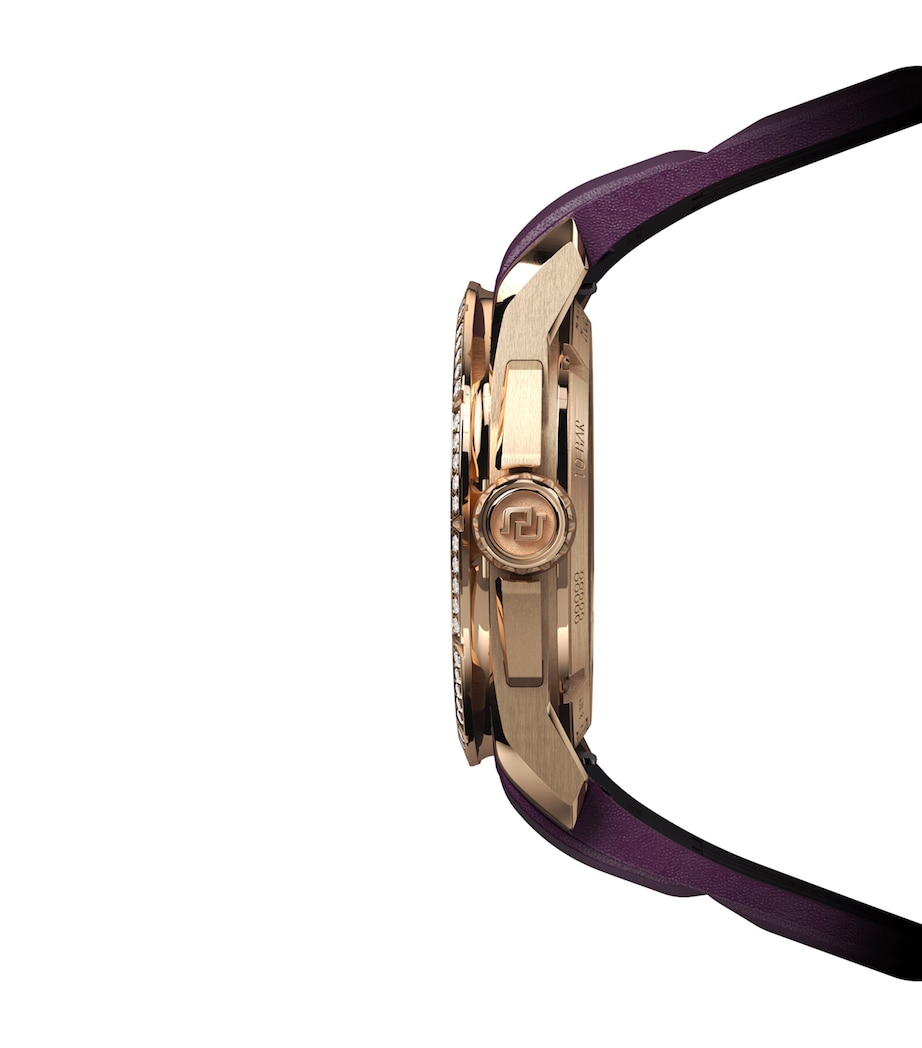 Roger Dubuis EON Gold and Diamond Excalibur Monobalancier Watch 42mm Gold Image 3