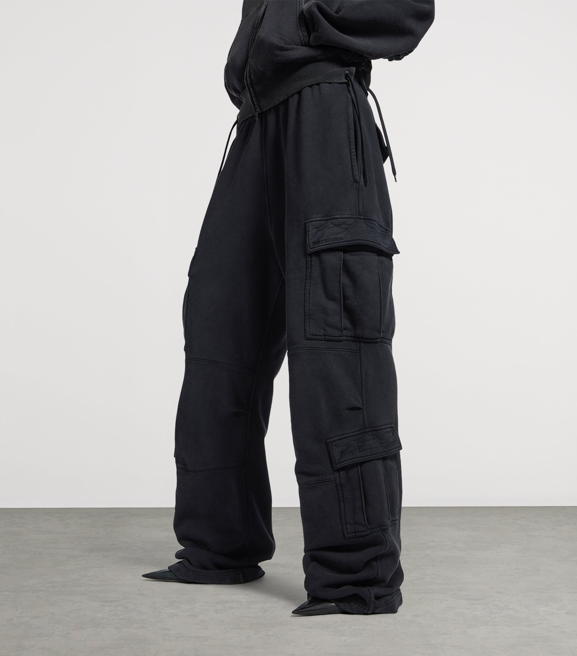 Cotton Cargo Sweatpants 1041 Image 6
