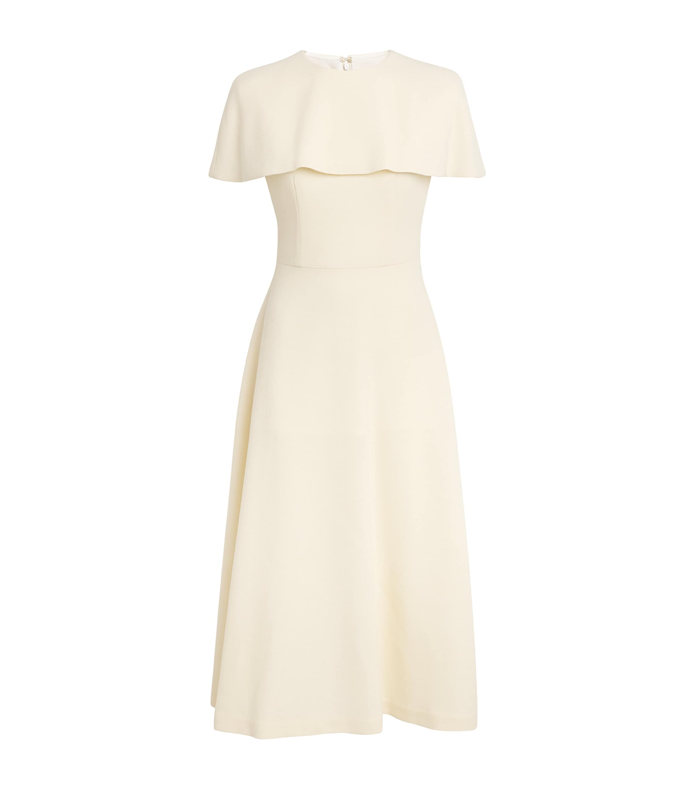 Shop Nomadissem Fontelina Midi Dress In Ivory