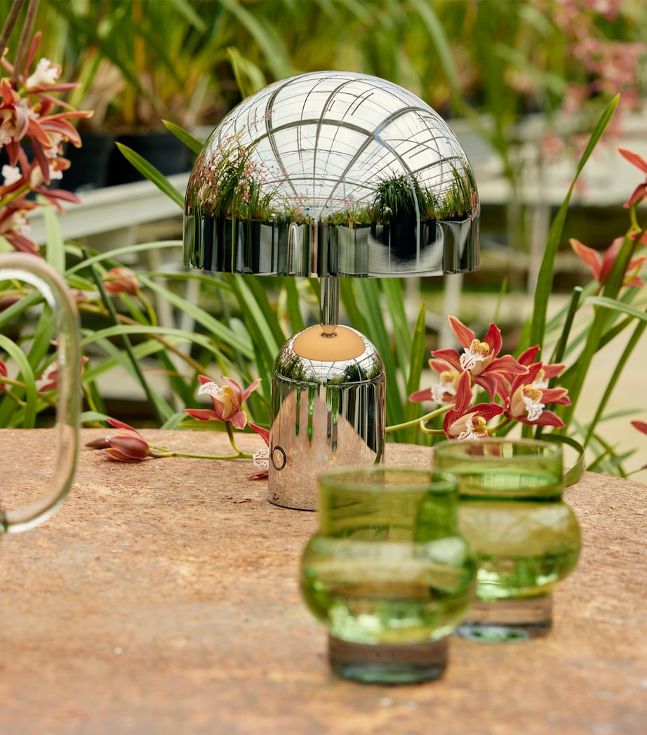 Portable Bell Table Lamp SILVER Image 4