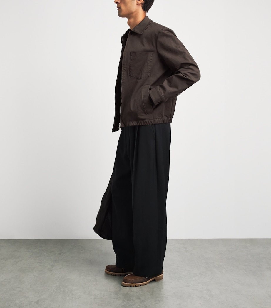 Barena Mens Gabardine Field Jacket Bruno Image 2
