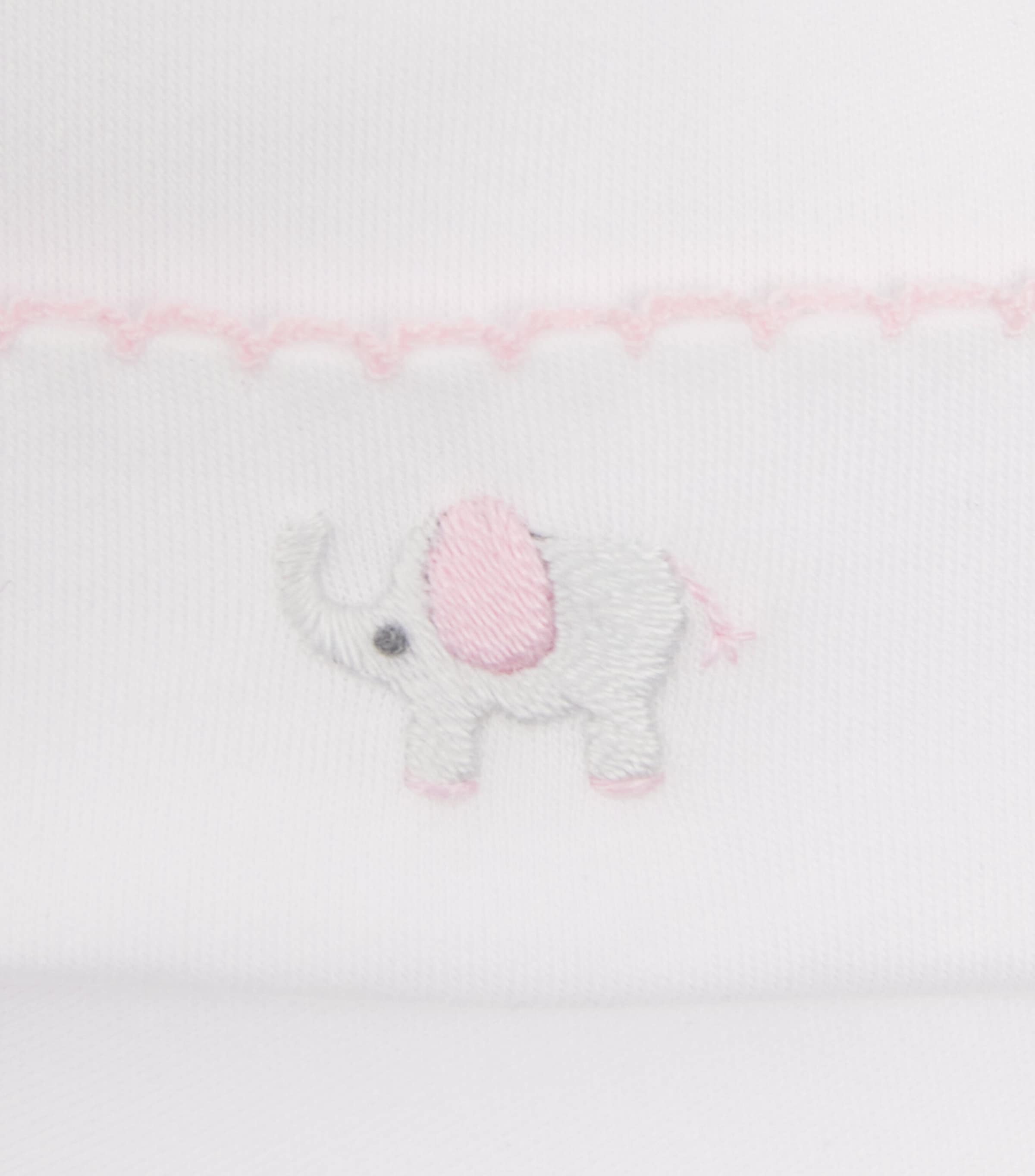 Kissy Kissy Pima Cotton Elephant Hat White/pink Image 2