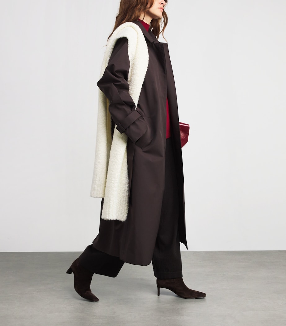 Bouclé Scarf 2060 WOOLWHITE Image 3