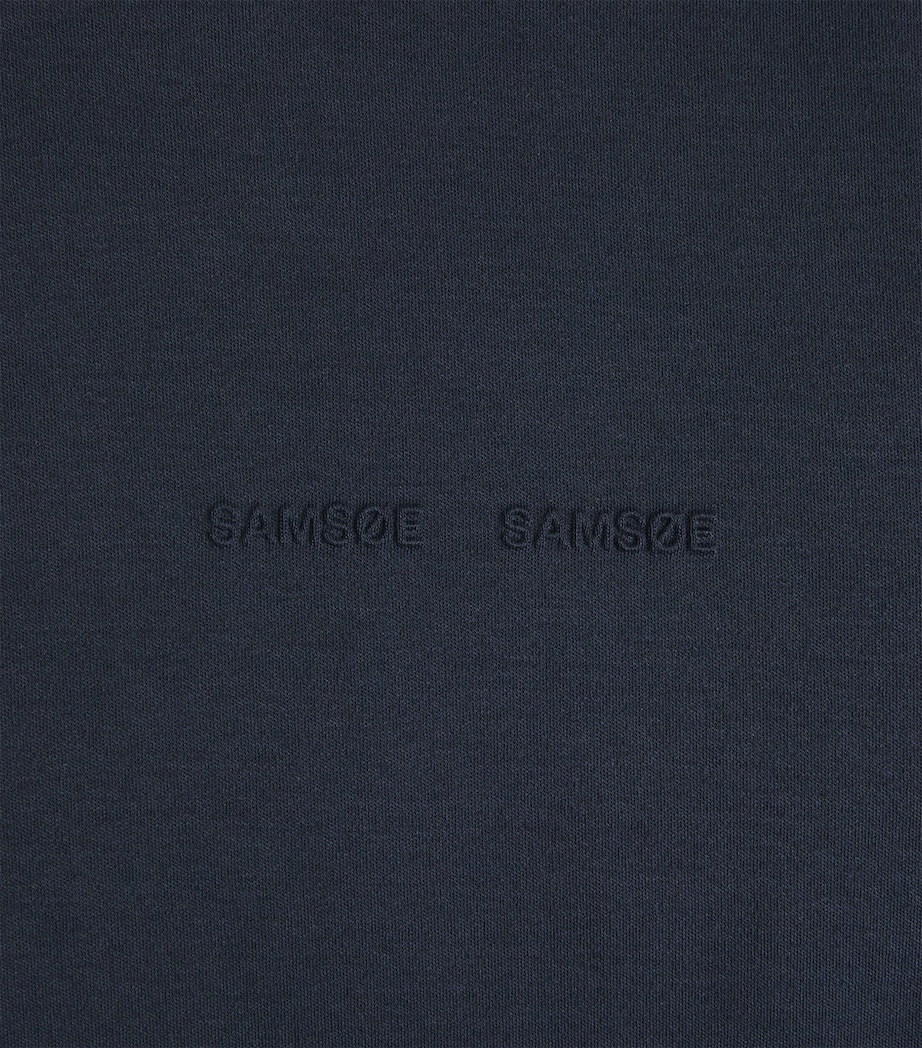 Samsøe Samsøe Mens Sajesper Logo T-Shirt Salute Image 6