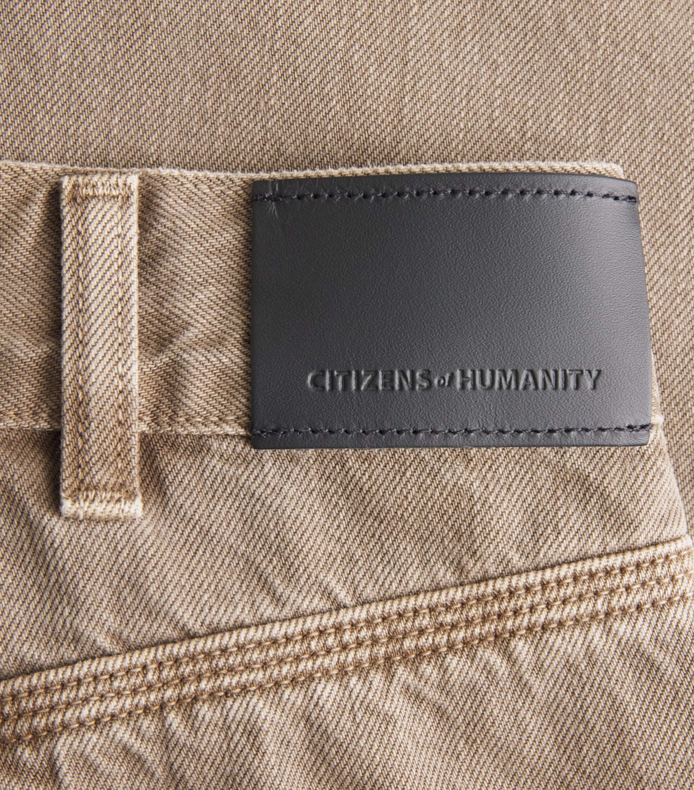 Citizens of Humanity Womens Miro Deck Relaxed Jeans Cocoa (grey Brown) Image 6