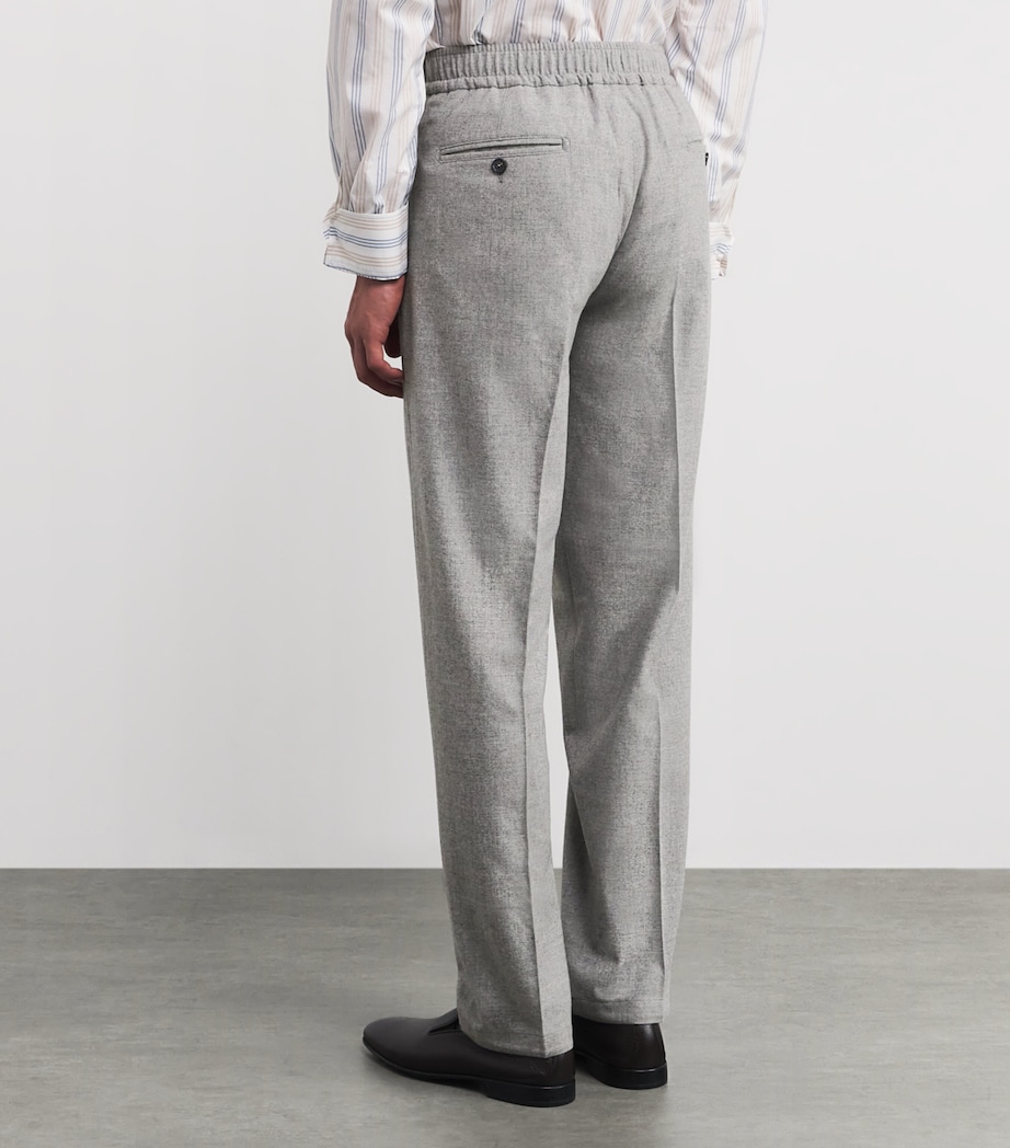 Wool-Blend Pleated Trousers 930 Image 4