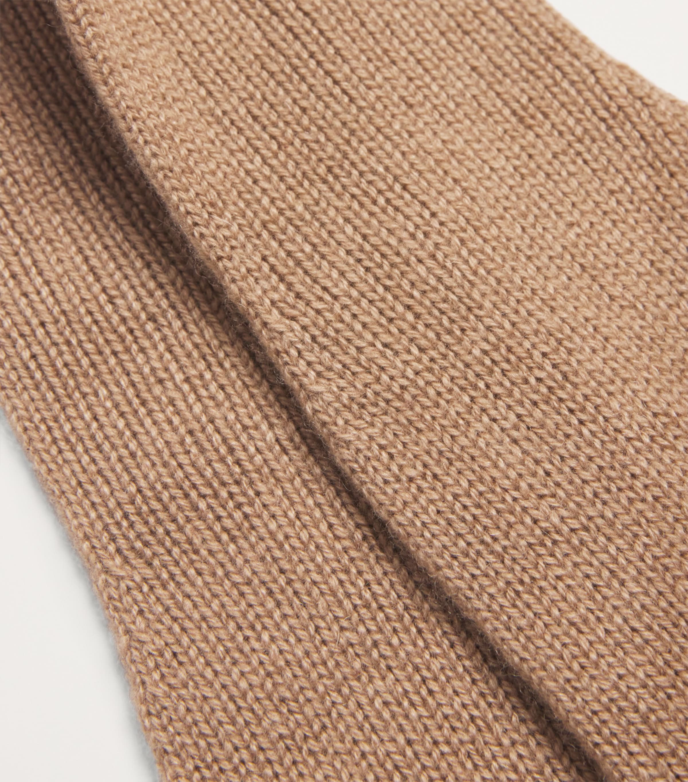 Cashmere Gloves CAMEL Image 2