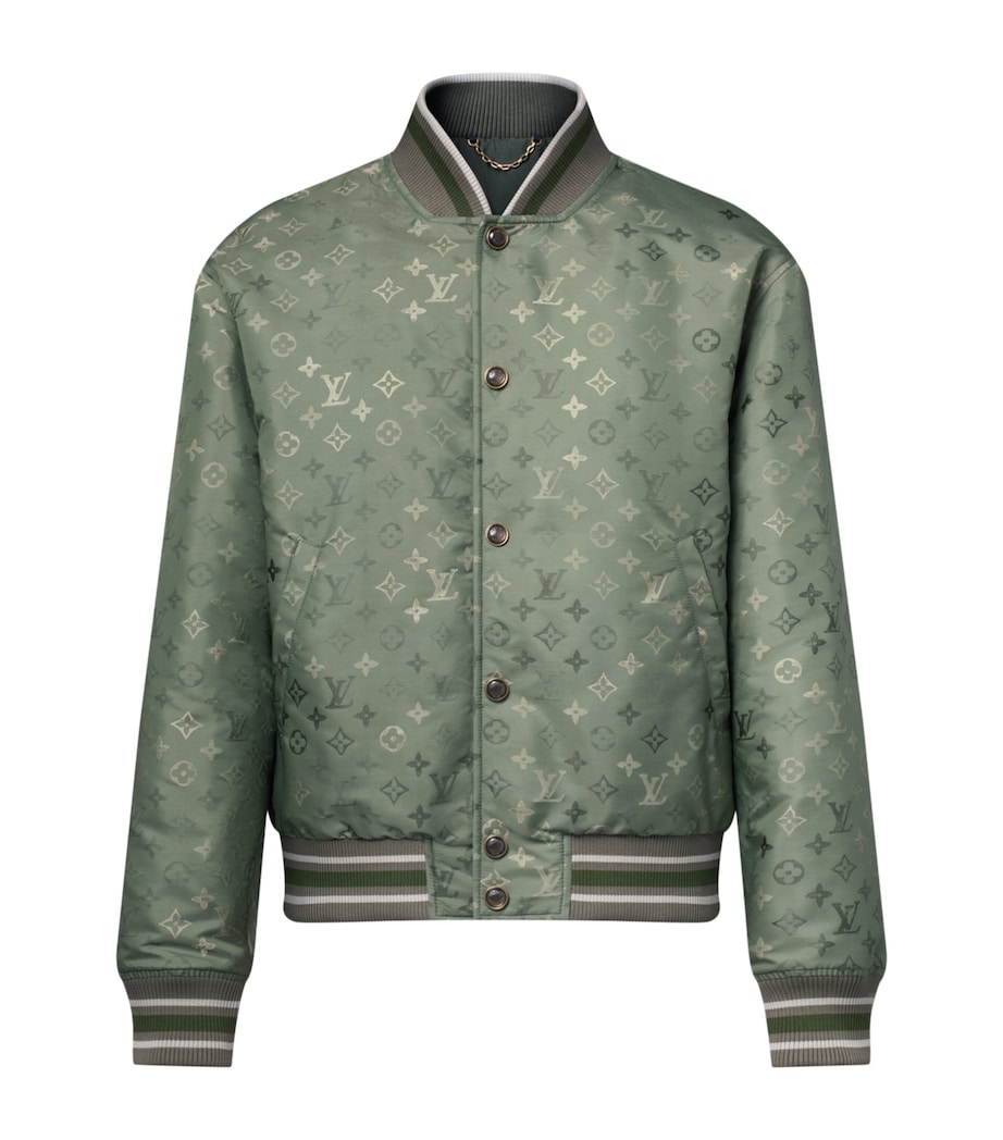 Monogram Bomber Jacket KHAKI GREEN Image 1
