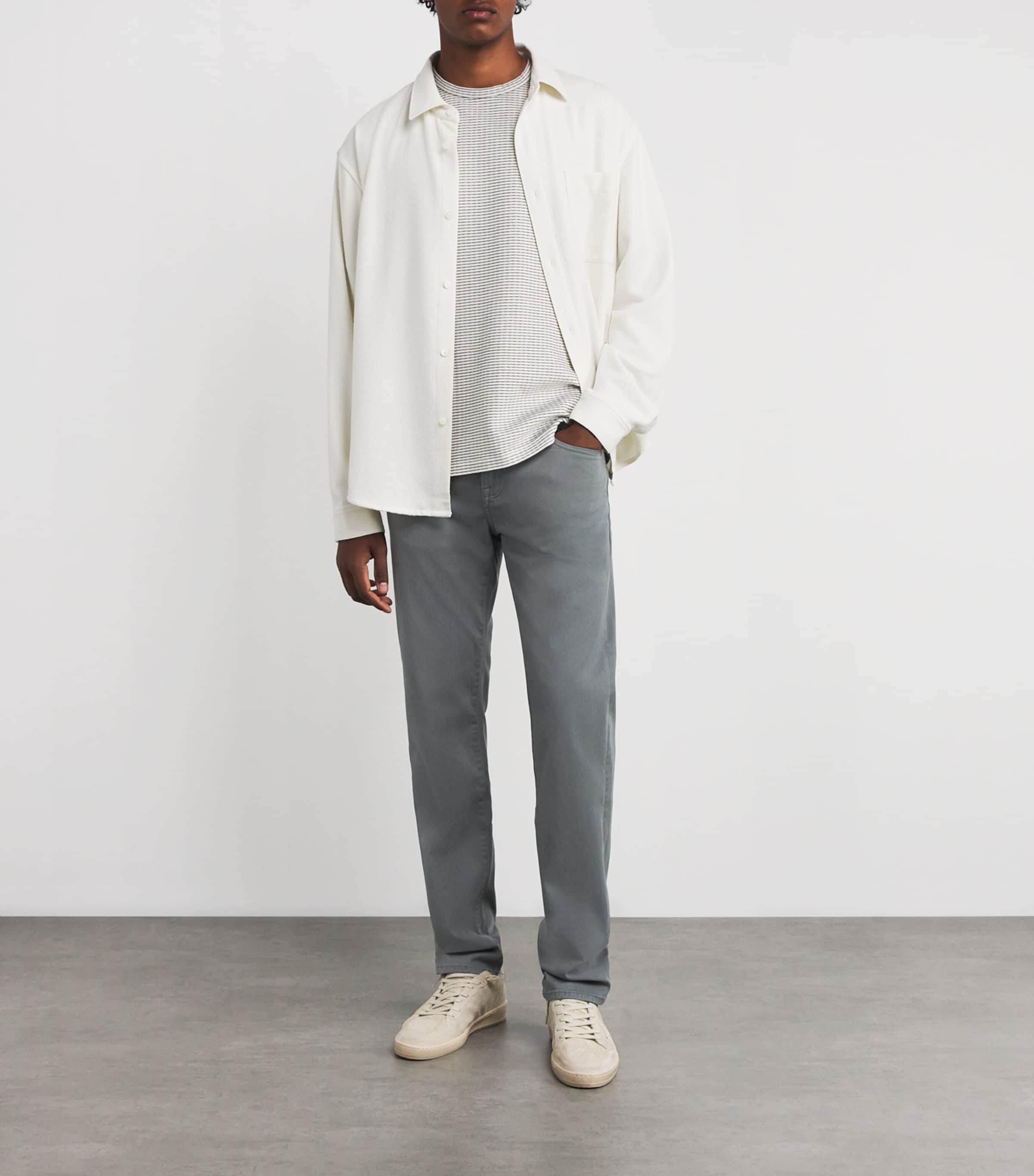 L’Homme Slim Jeans DARK STORM GREY Image 2