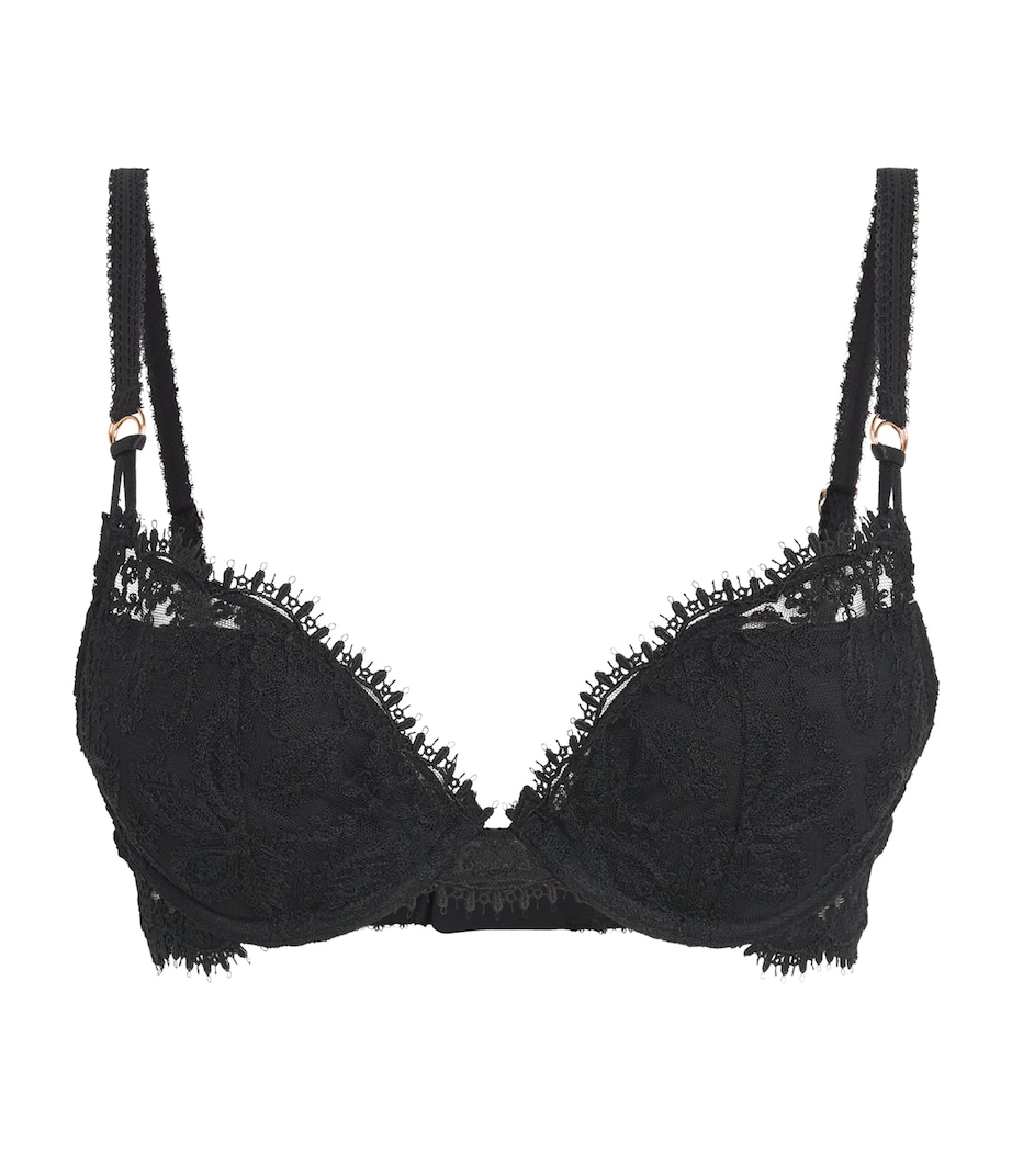 Lace Précieuse Push-Up Bra 015 NOIR Image 1