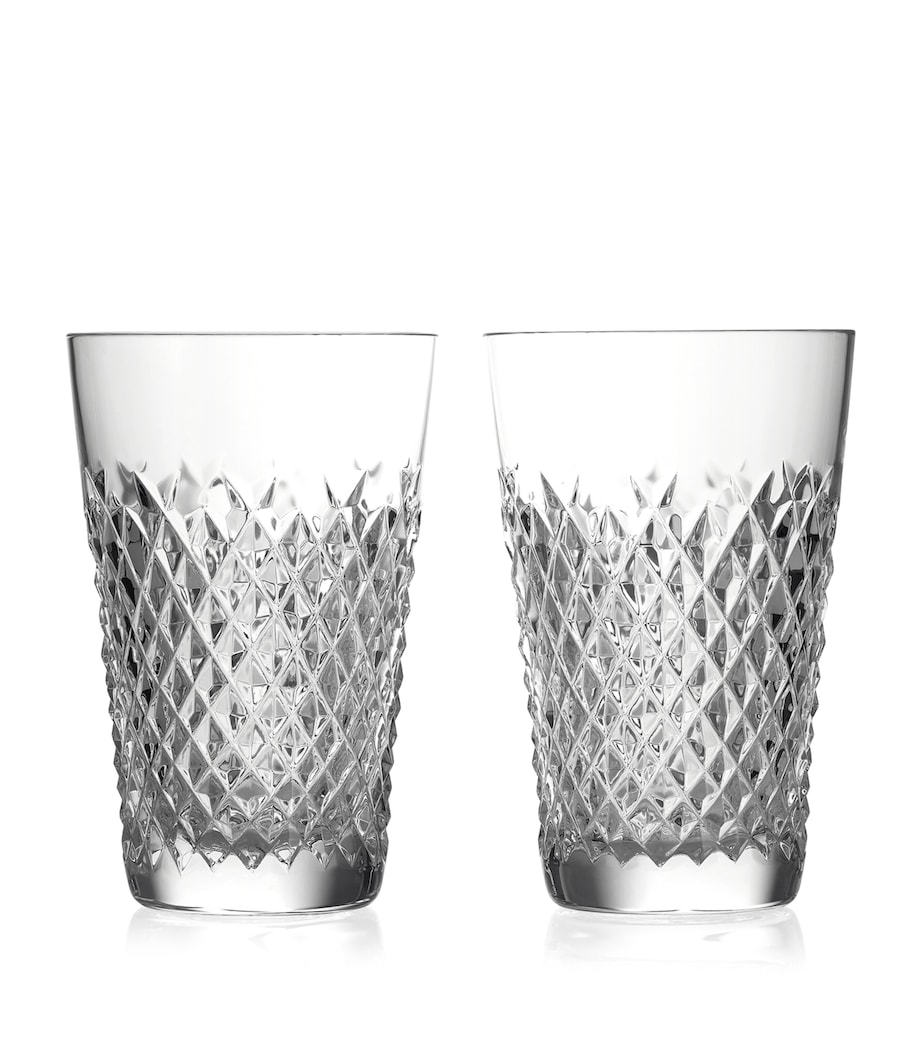 Set of 2 Mastercraft Heritage Alana Highball Glasses (350ml) CLEAR Image 1