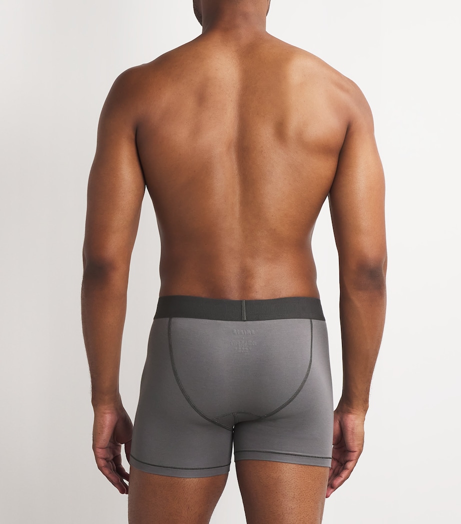 Stretch-Jersey Boxers (Pack of 3) HEATHER MULTI Image 3