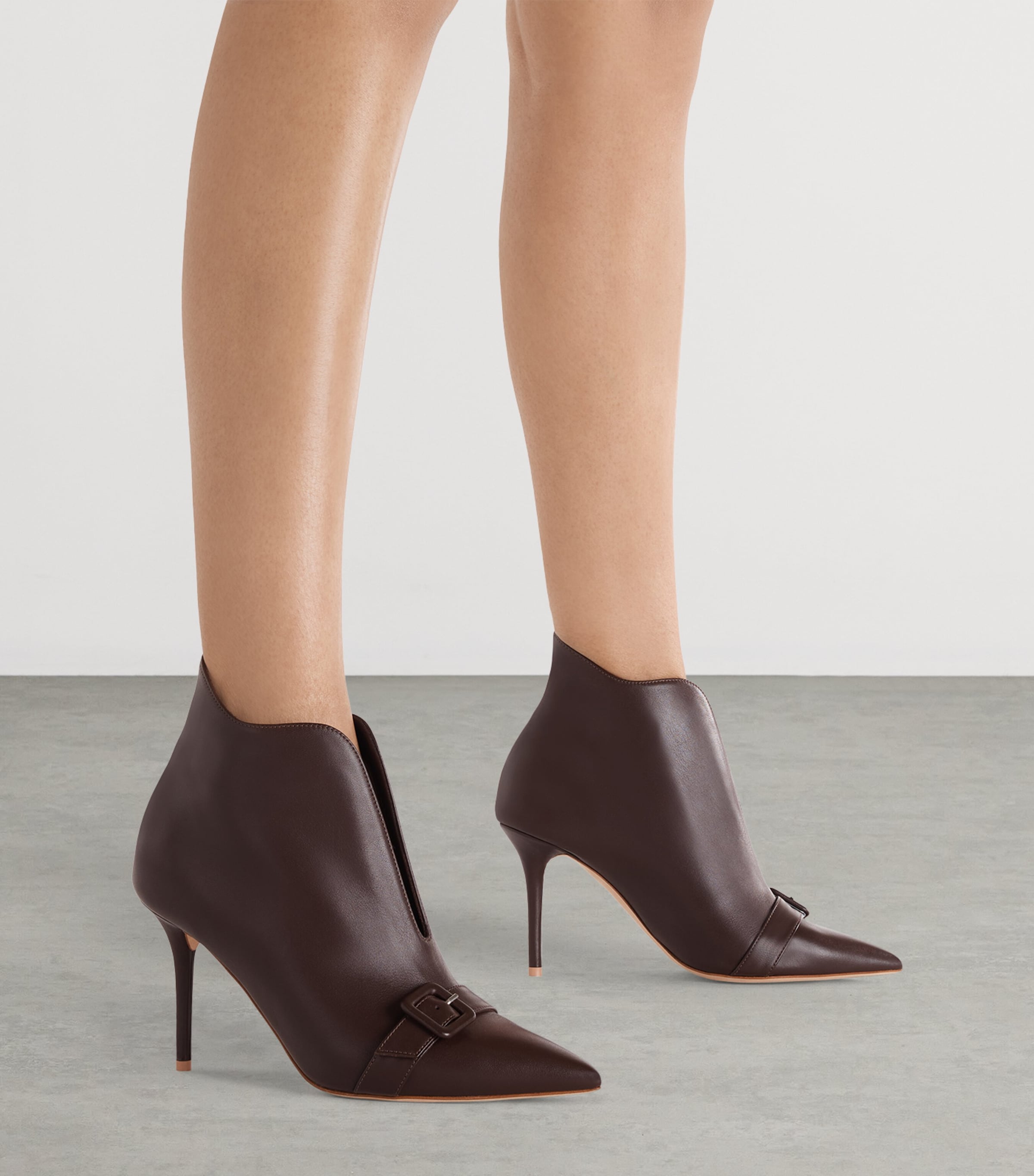 Leather Esther Boots 85 TOBACCO Image 2