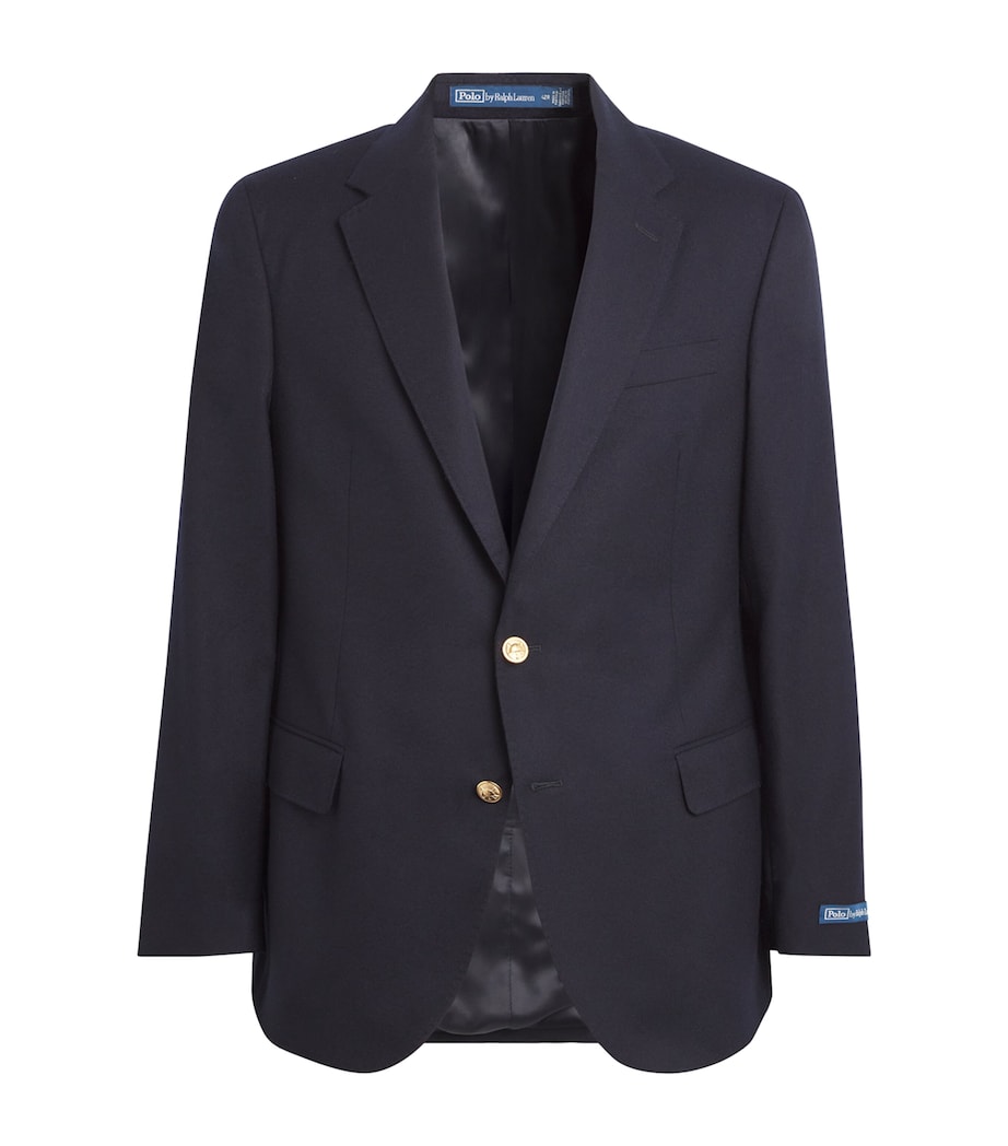 Wool Doeskin Blazer NAVY Image 1