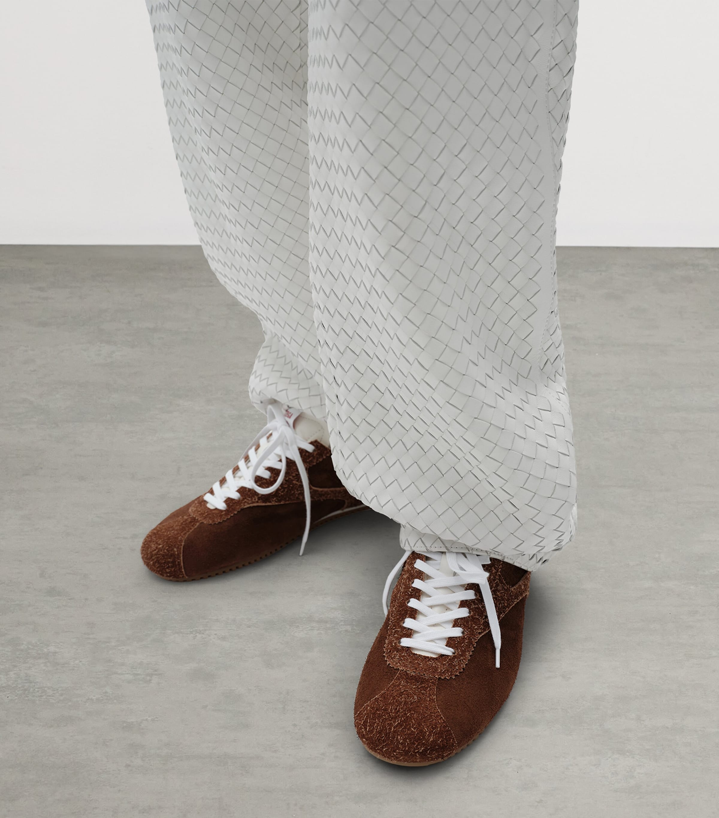 Bottega Veneta Suede Shot Sneakers Image 2