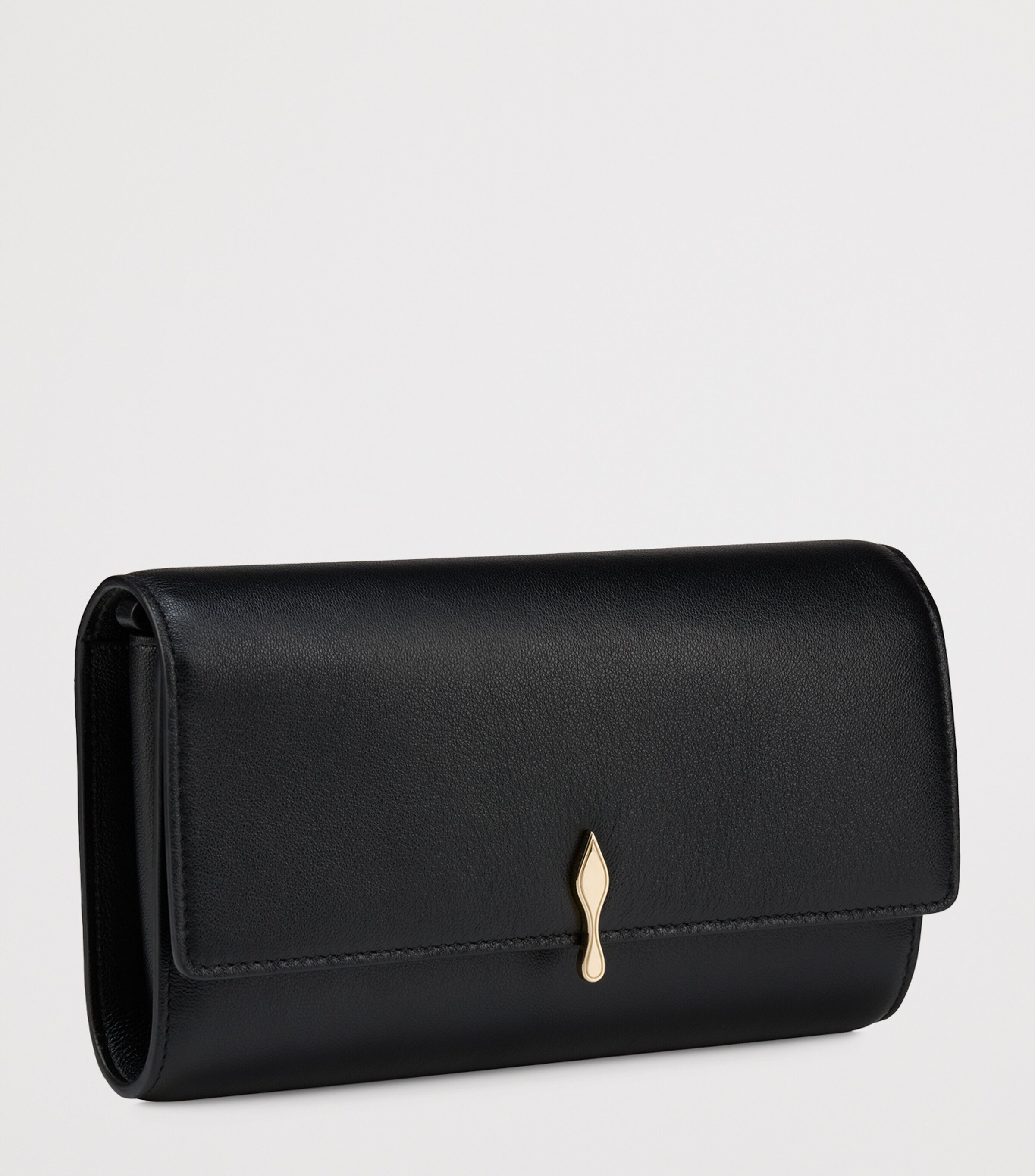 Bettina Nappa Leather Chain Wallet CM6S Image 2