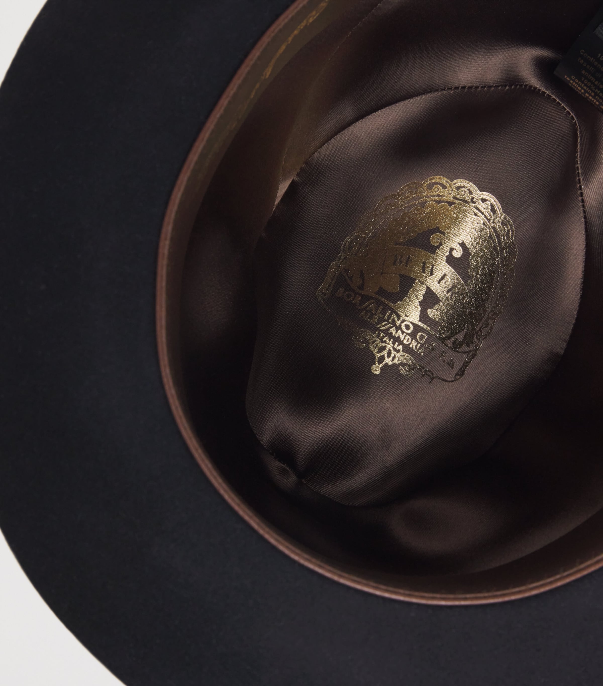 Beaver Felt Medium Brim Hat MIRTILLO 42A2 Image 4