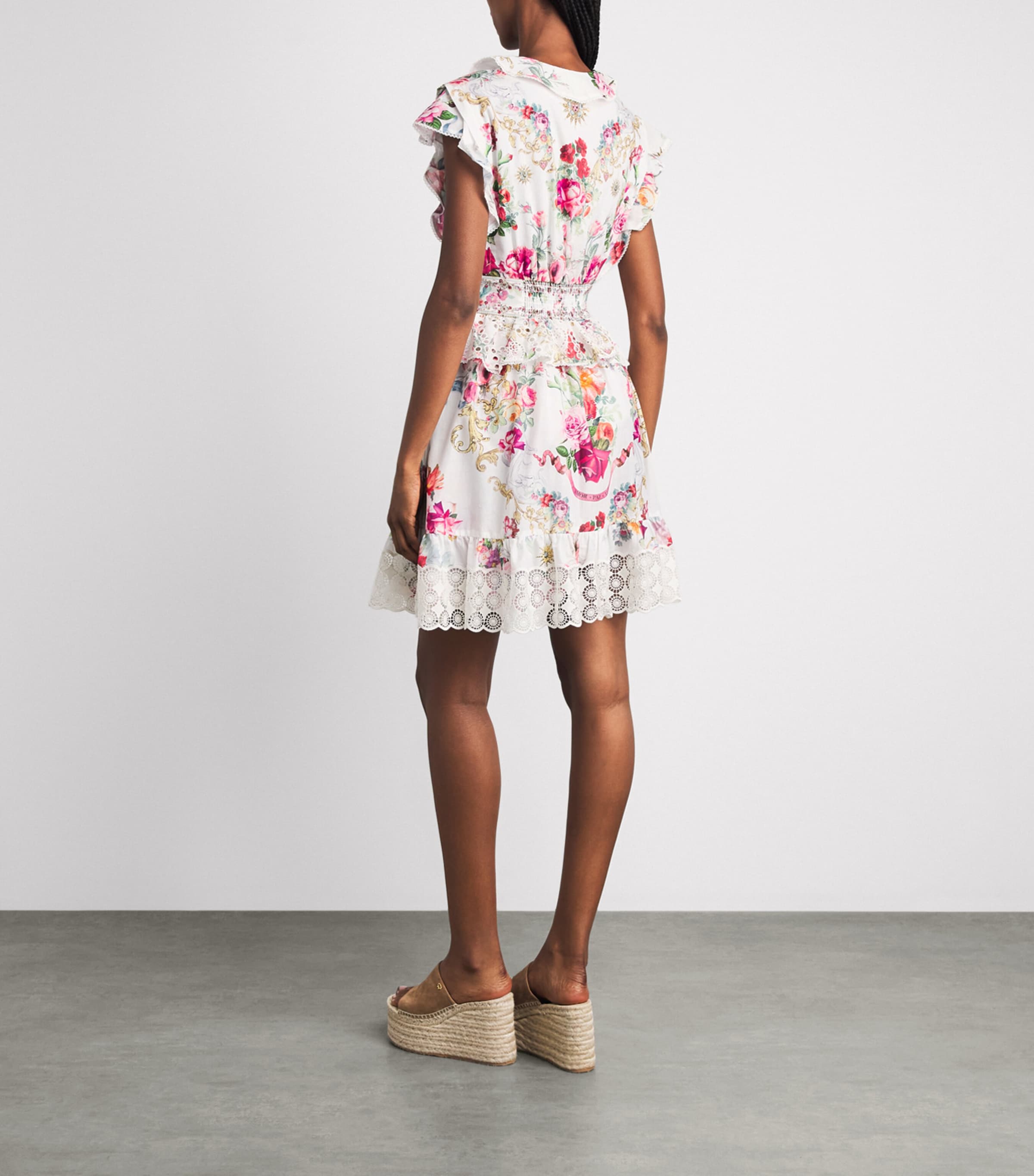 Camilla Womens Torero Libertine Ruffle Mini Dress Torero Libertine Image 4