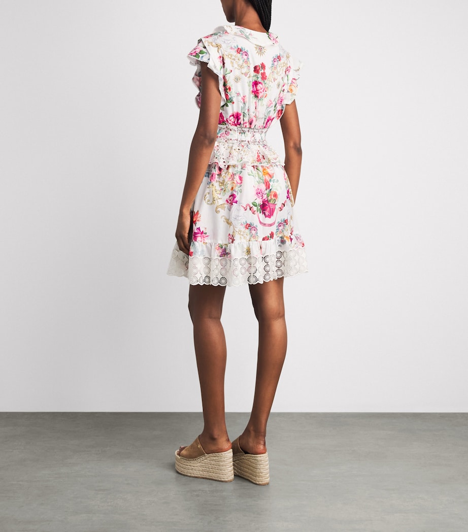 Camilla Womens Torero Libertine Ruffle Mini Dress Torero Libertine Image 4