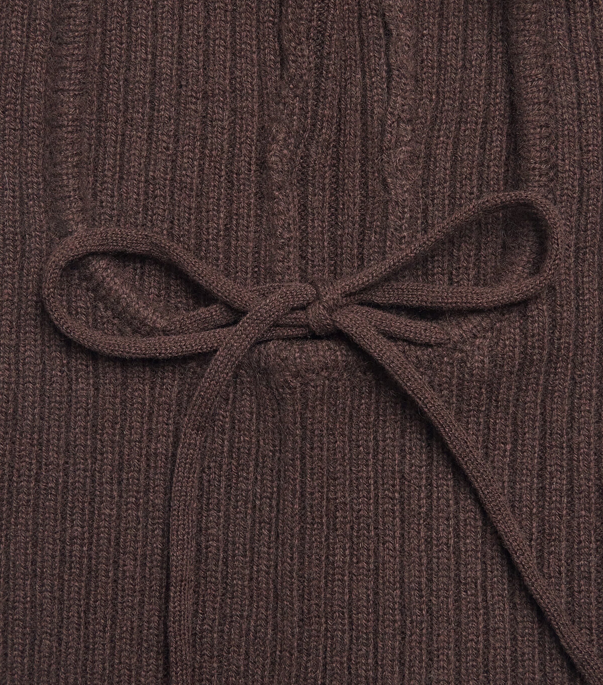 Yves Salomon Cashmere Ribbed Balaclava Image 3