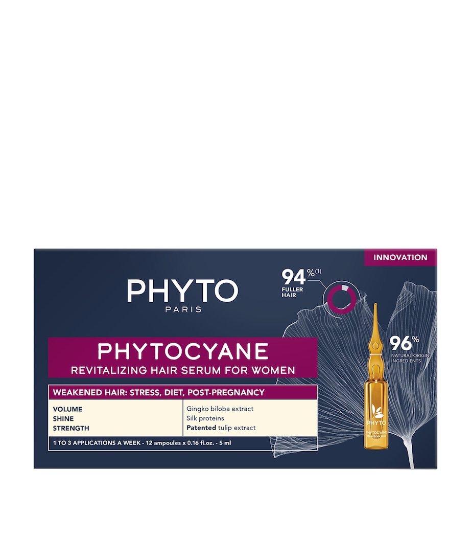 PHYTO Phytocyane Revitalizing Hair Serum (12 x 5ml) Image 1