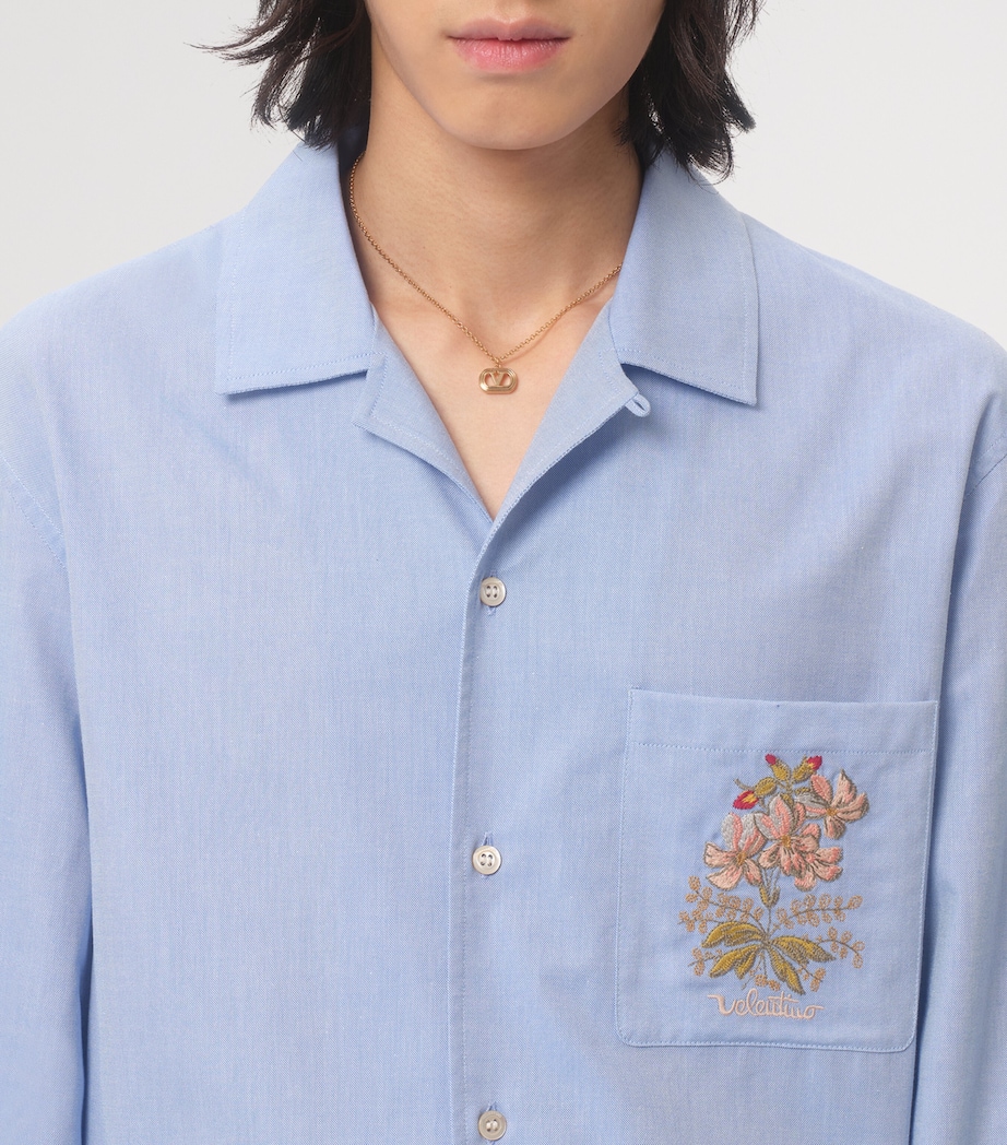 Cotton Embroidered Shirt CZV Image 7