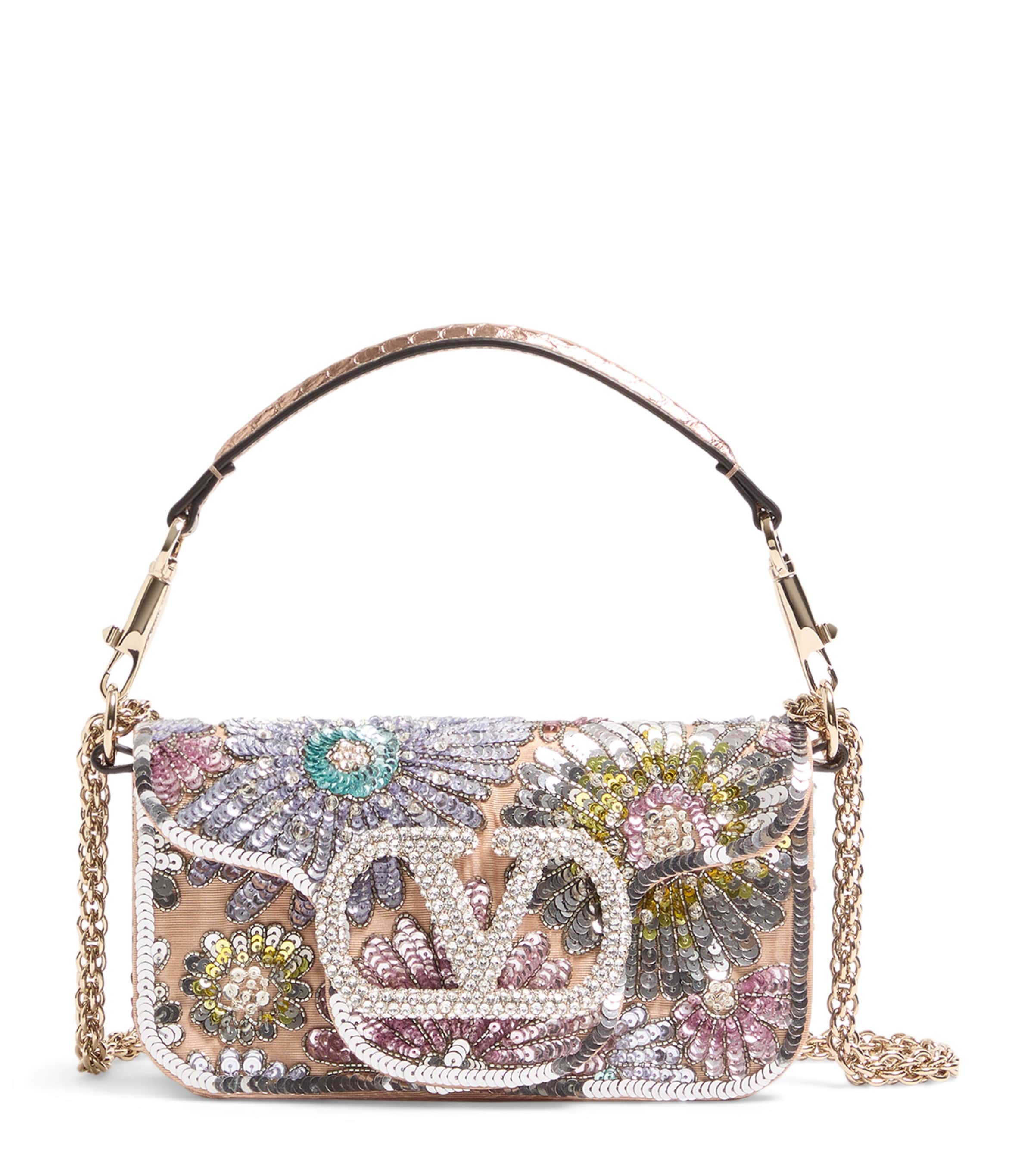 Small Sequinned Locò Shoulder Bag A1N Image 1