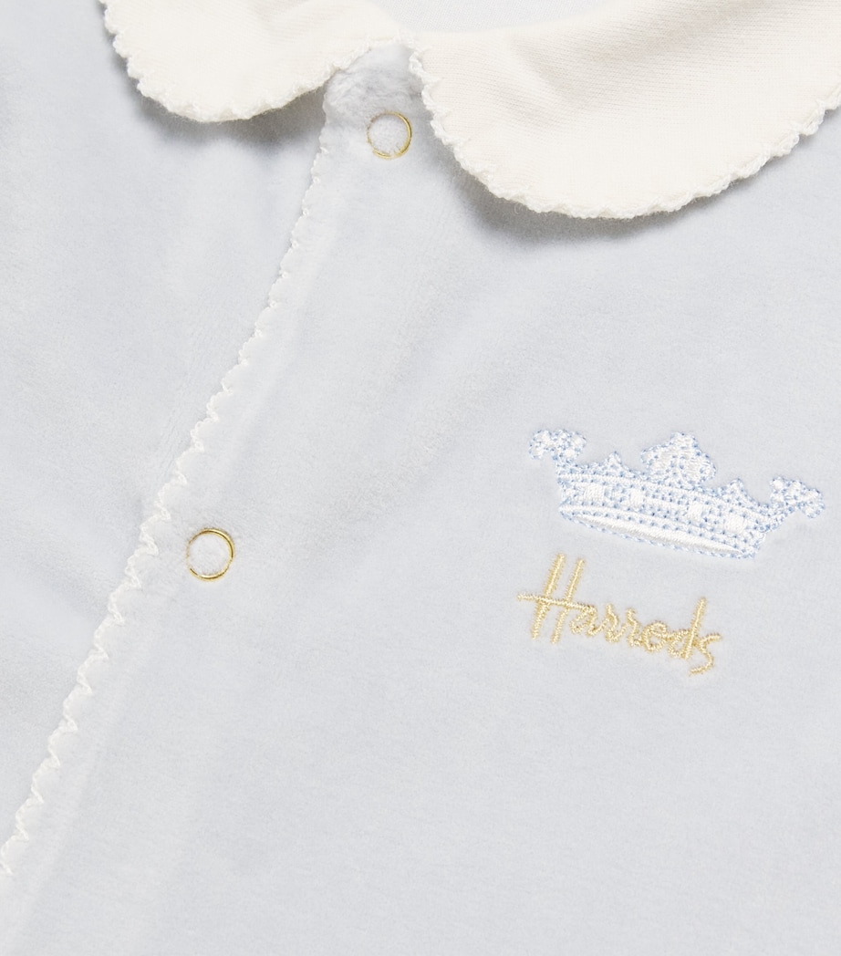 Crown Velour All-In-One BLUE Image 3