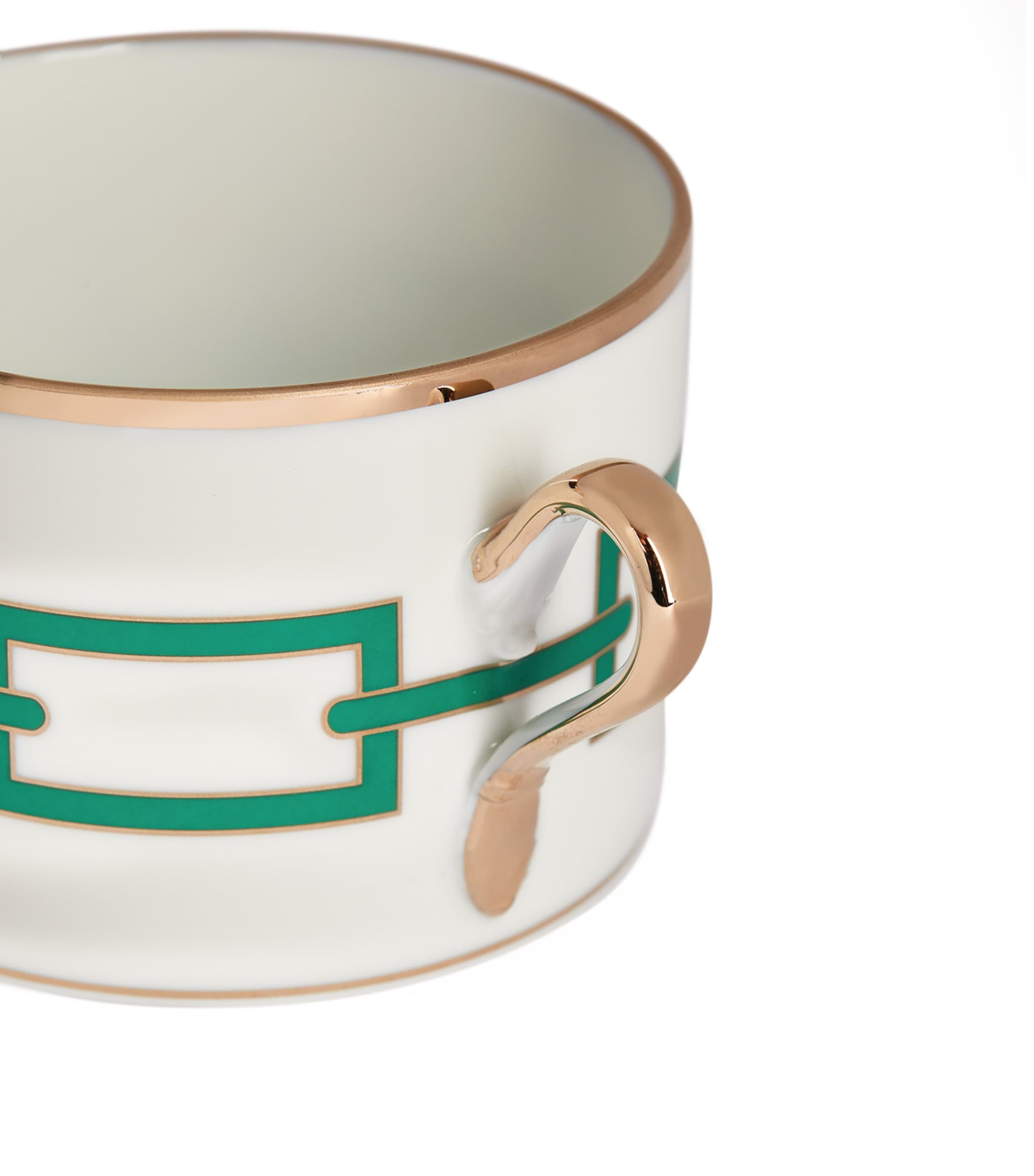 GINORI 1735 Catene Smeraldo Tea Cup Image 3