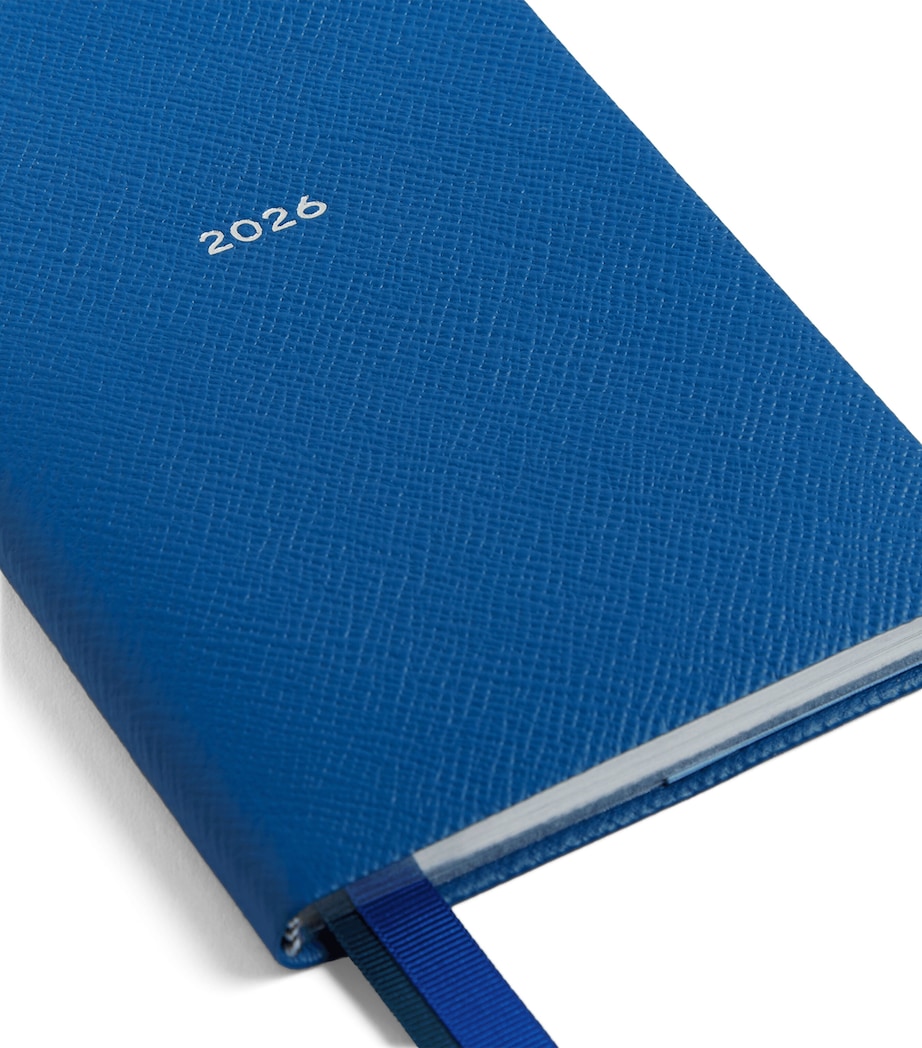 Grained Lambskin Chelsea Diary CERULEAN Image 5