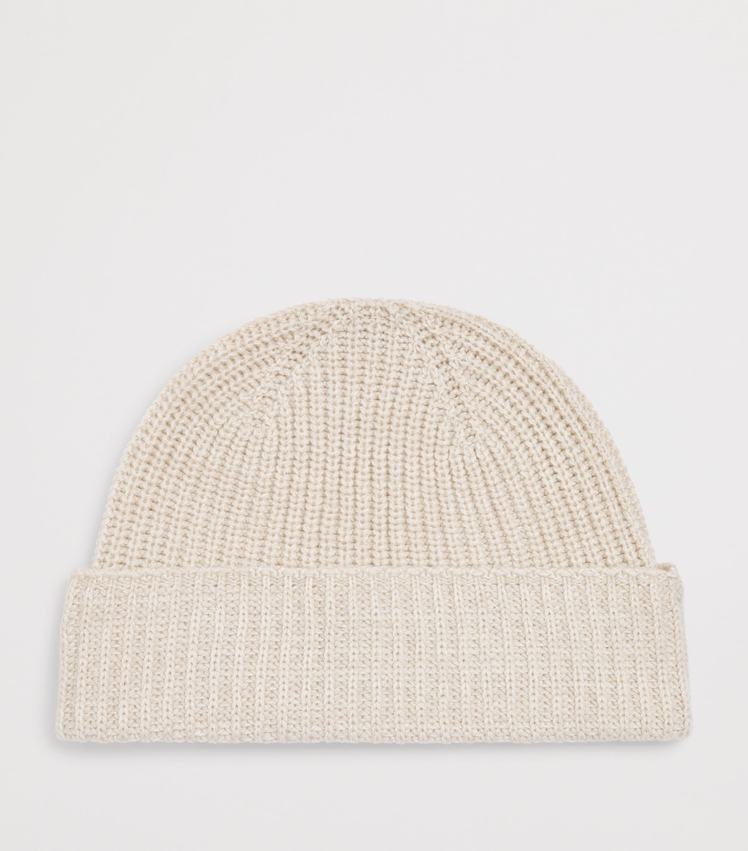 Cashmere-Silk Beanie BIANCO, BEIGE E BEIG Image 2