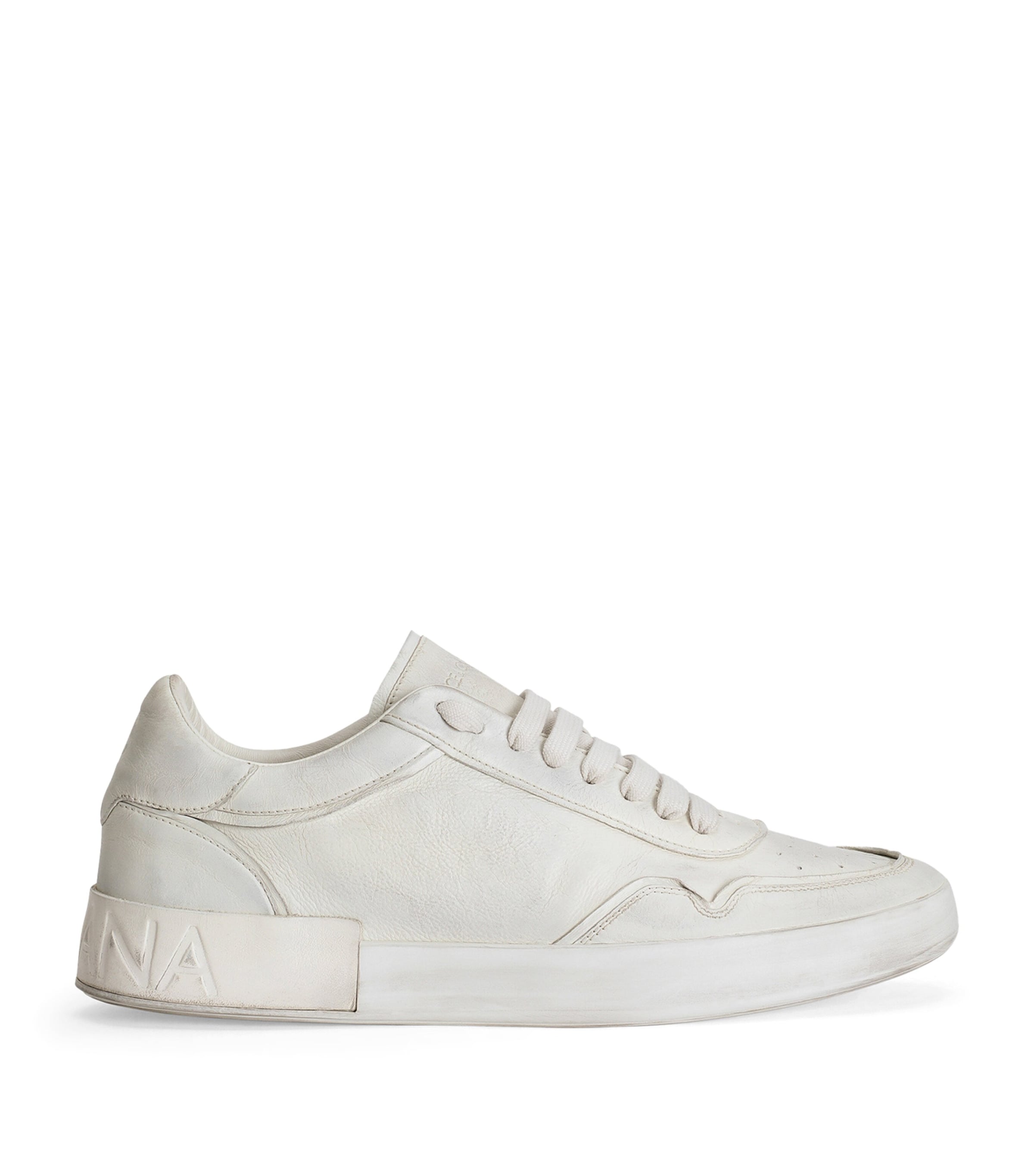 Leather Portofino Sneakers 80001 WHITE Image 1