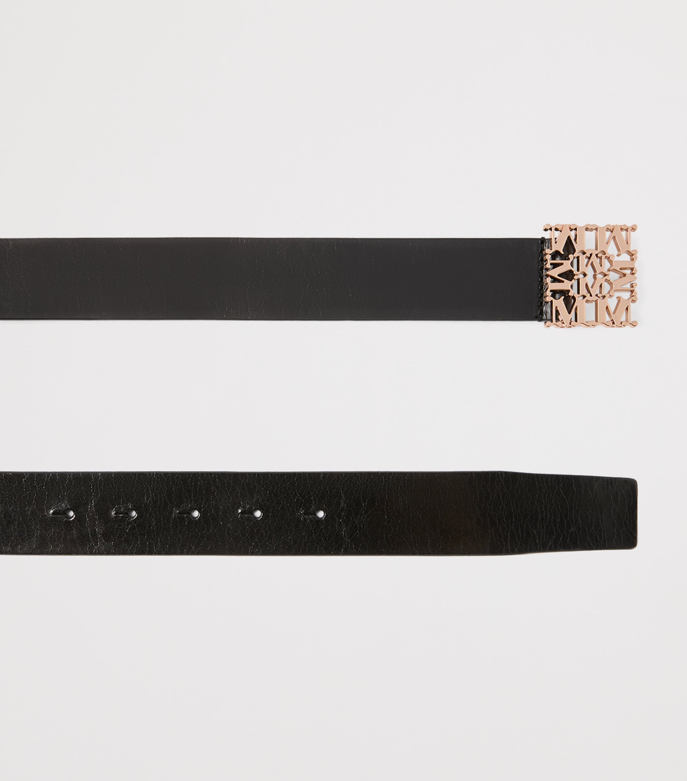 Max Mara Leather Belt Black Image 2