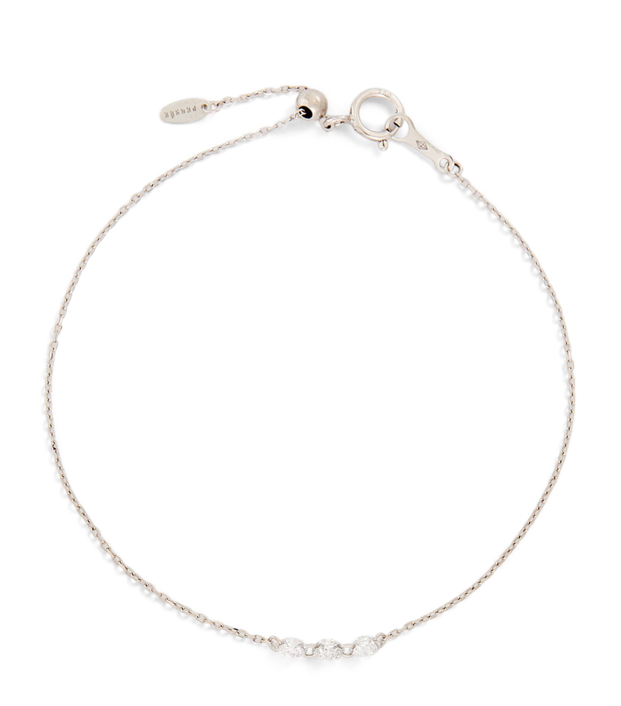 Persée White Gold And Diamond Danaé Bracelet
