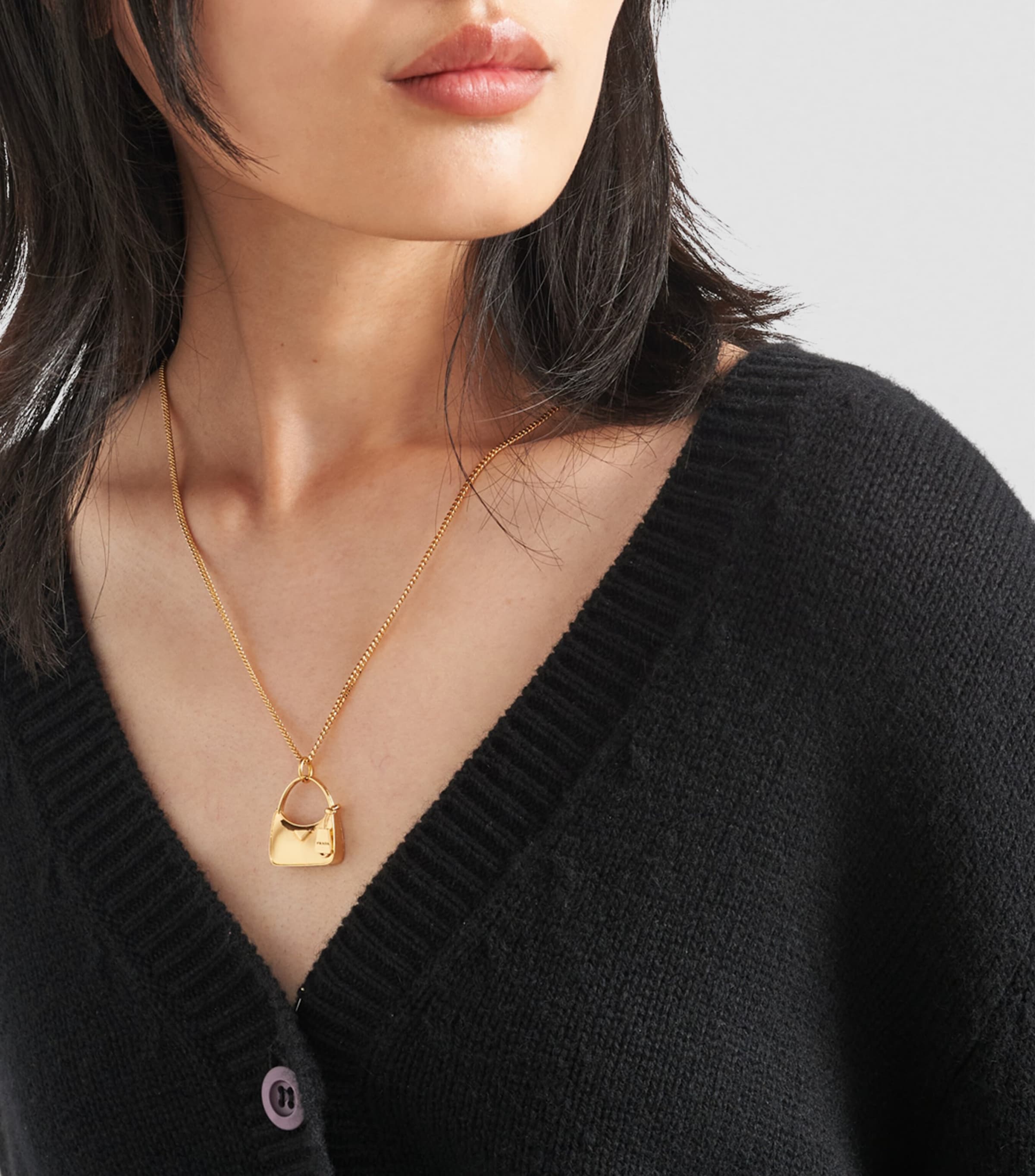 Re-Edition Bag Pendant Necklace F0056 Image 2