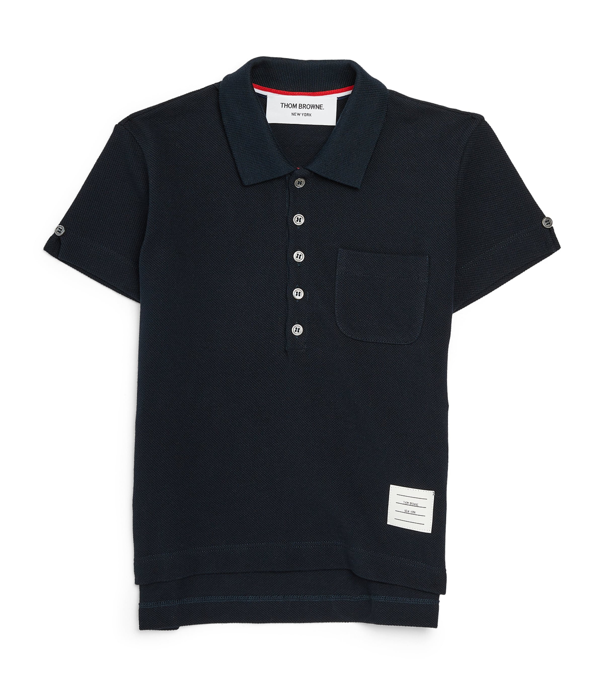 THOM BROWNE CLASSIC PIQUÉ POLO SHIRT 