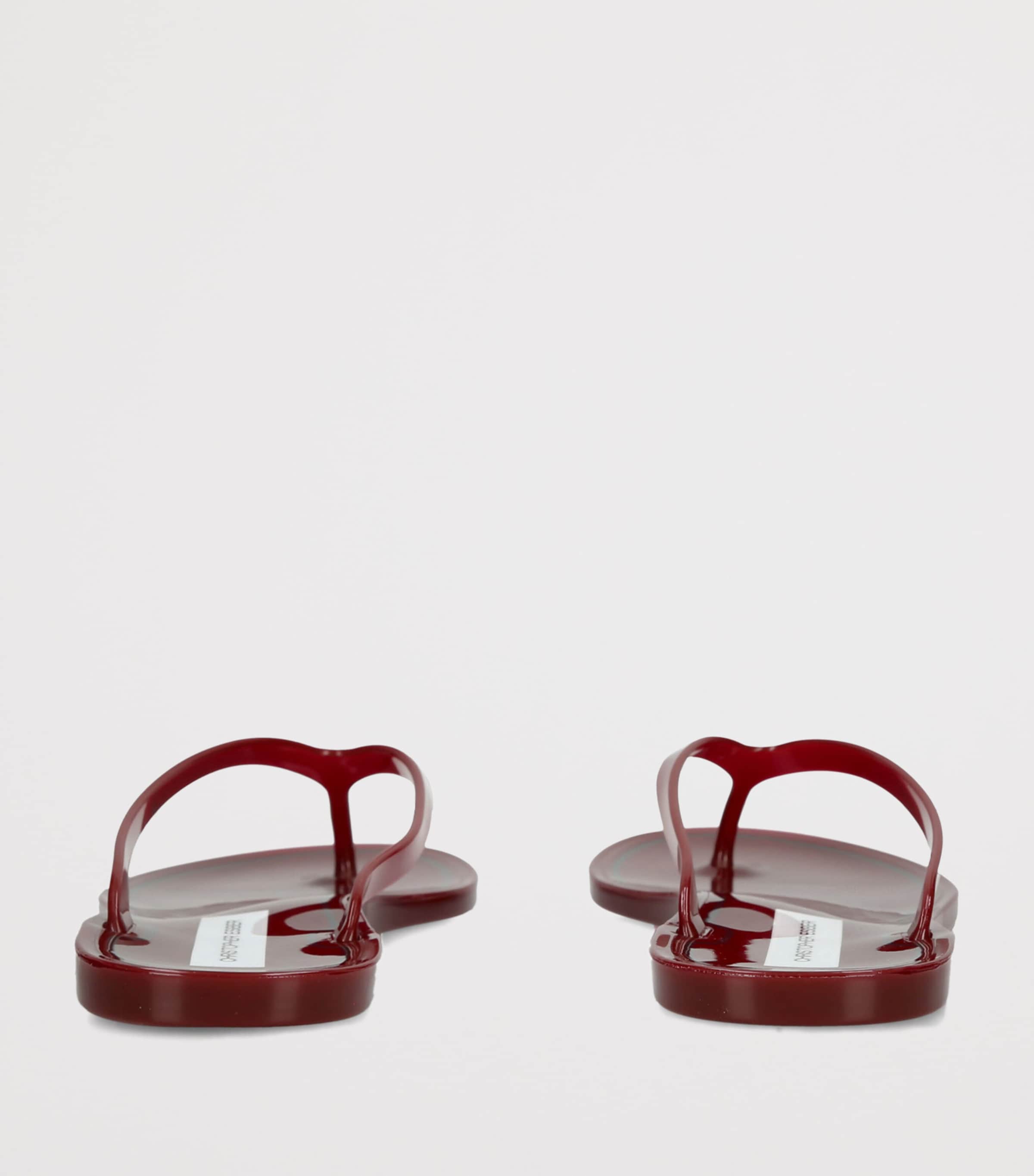 Christopher Esber Jo Flip Flops Wine Image 2