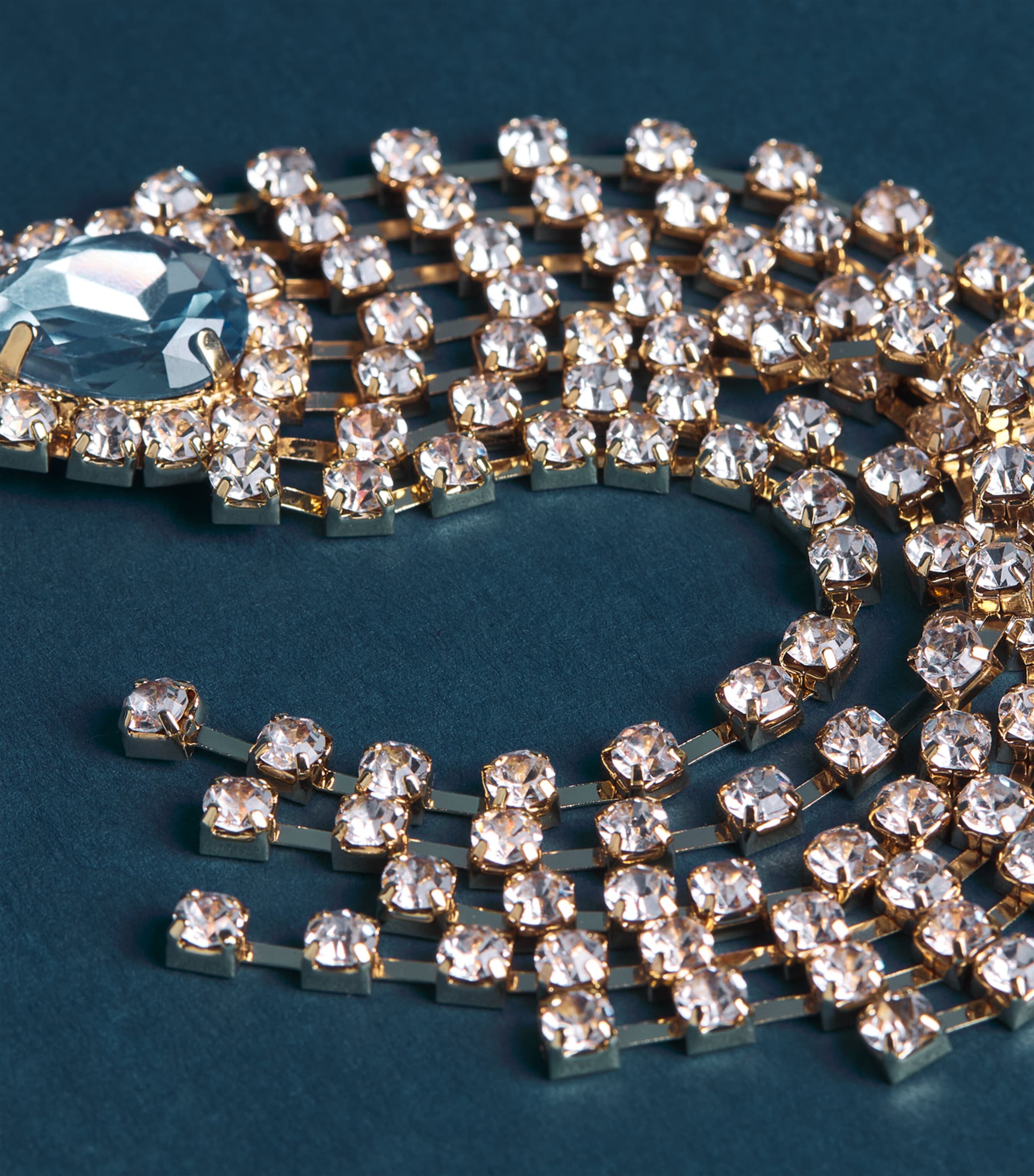 Harrods Crystal-Embellished Drop Tree Decoration Image 2