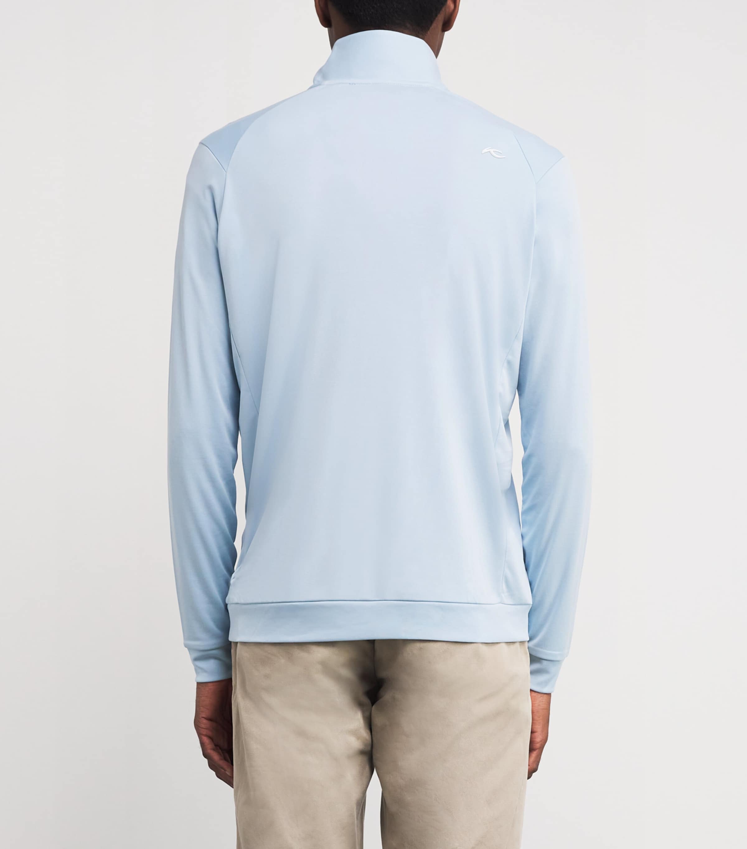 Midlayer Kallen Quarter-Zip Sweater POWDER BLUE Image 4