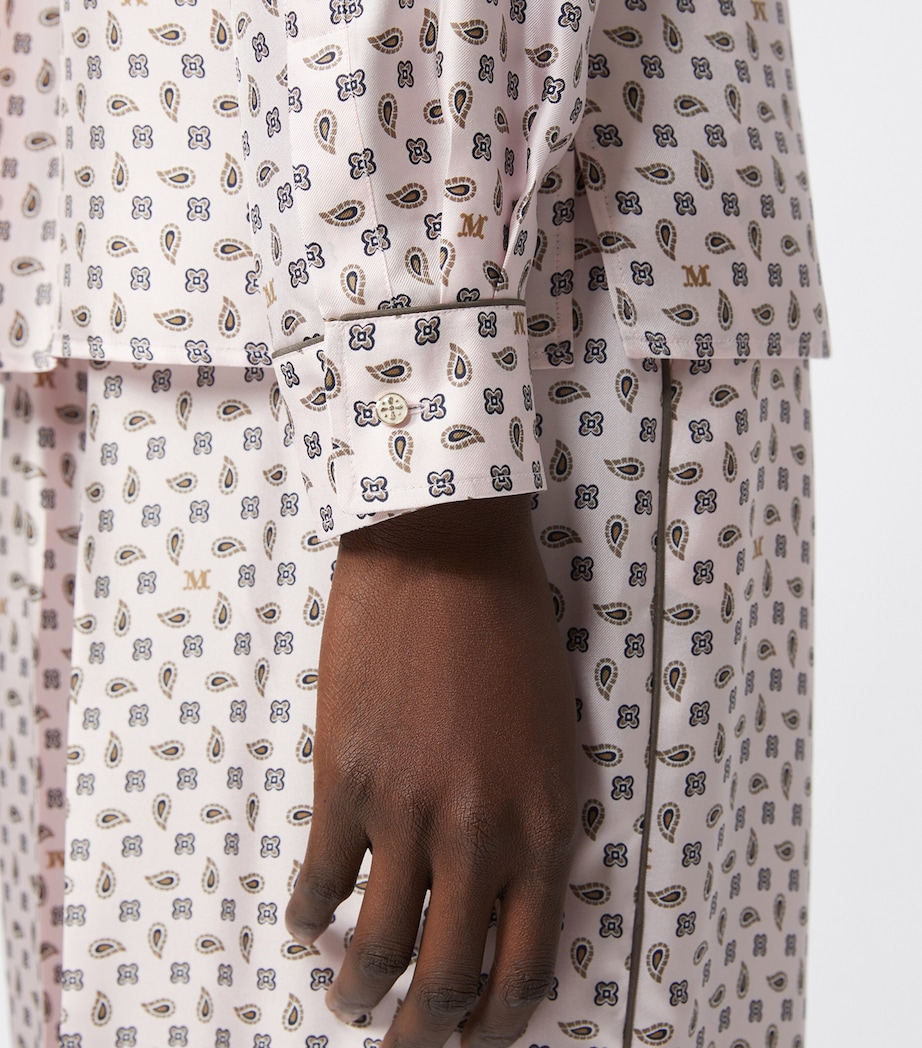 Silk Printed Shirt PINK Image 5