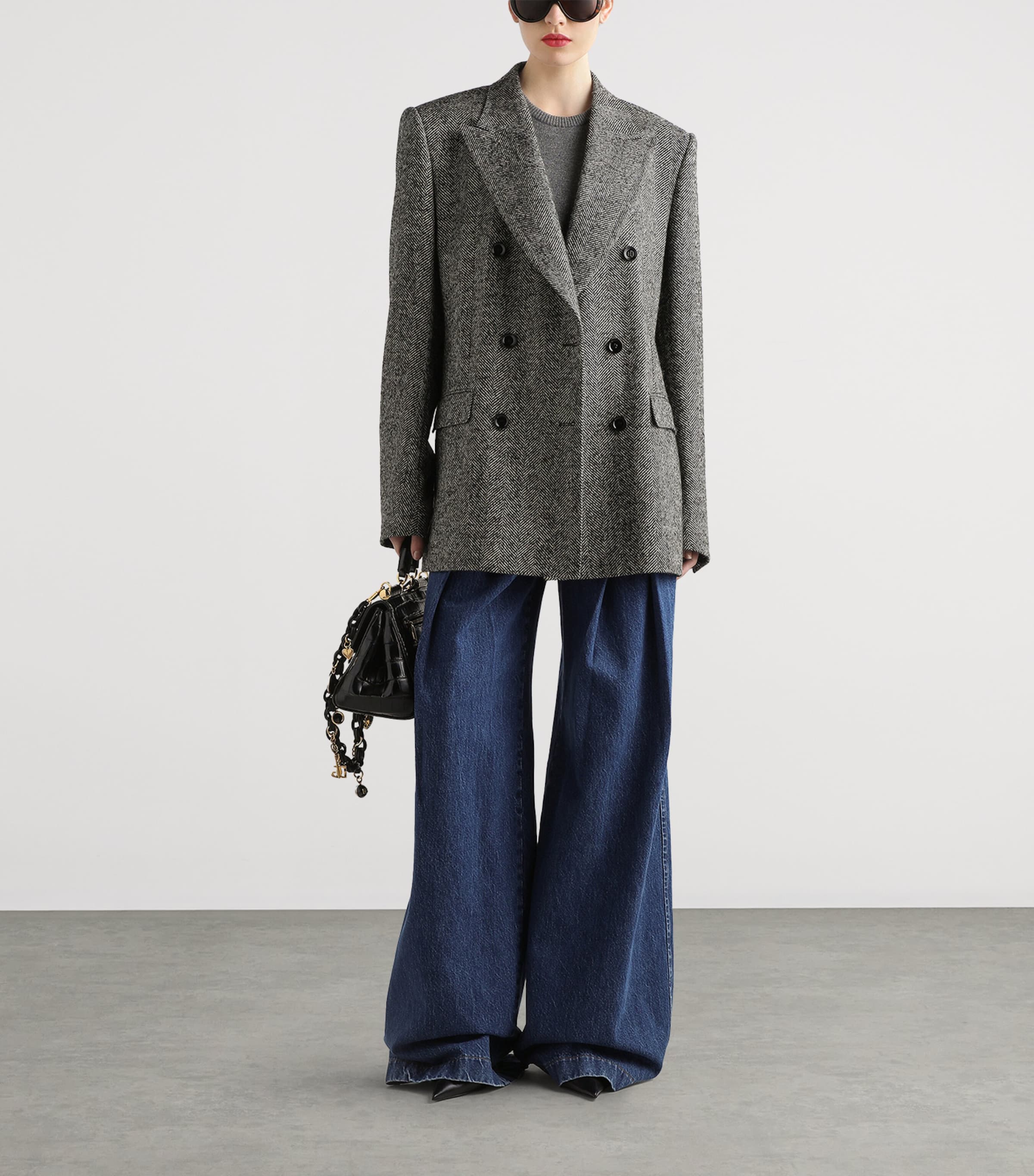 Cashmere Sweater N5822-GREY Image 3