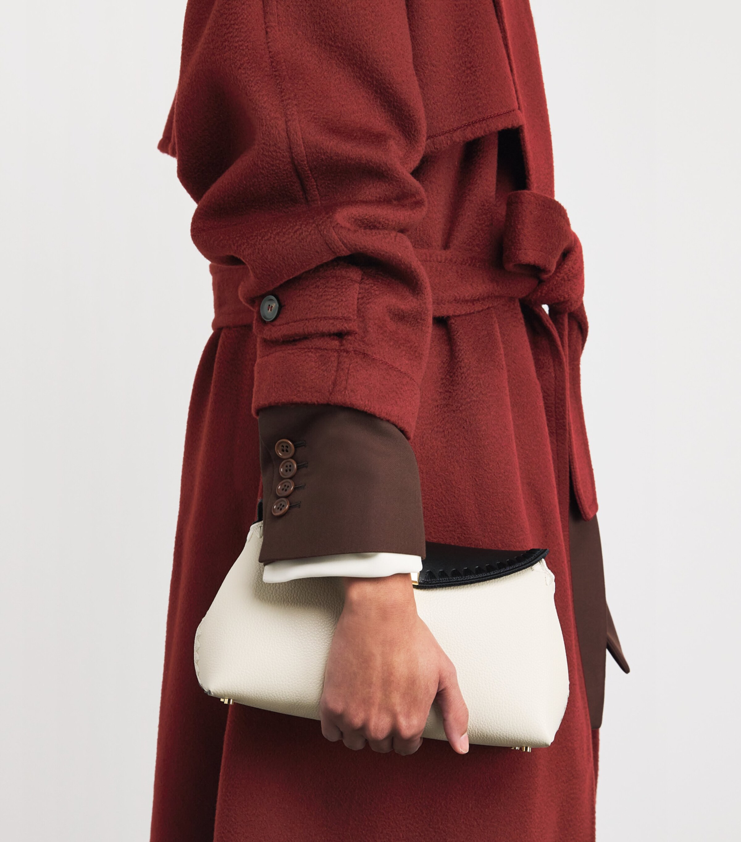 Cashmere Wrap Trench Coat 6300 SIENNA Image 6