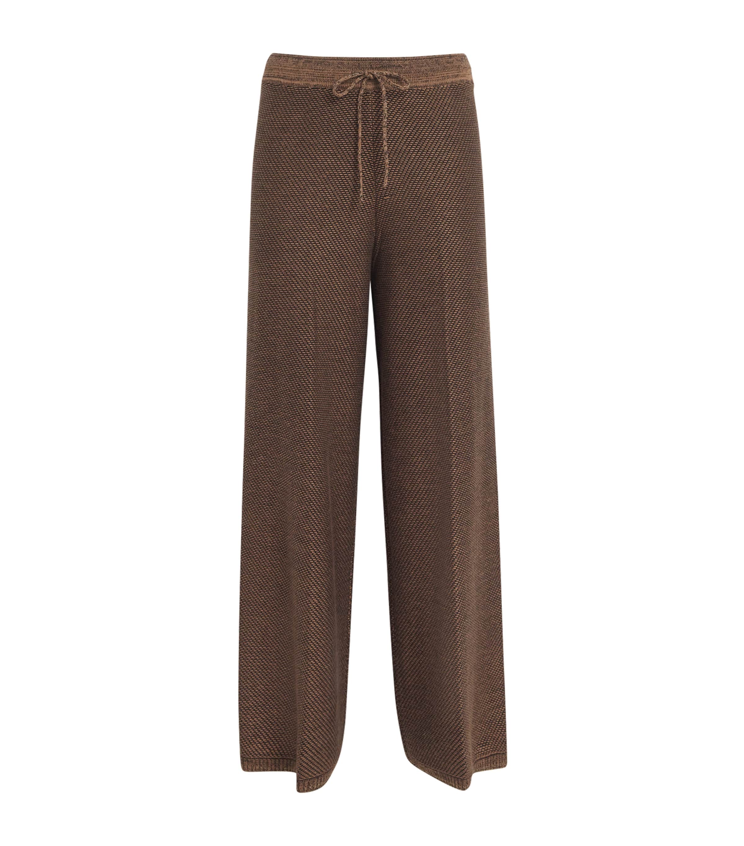 L'agence Freyja Straight Sweatpants In Brown