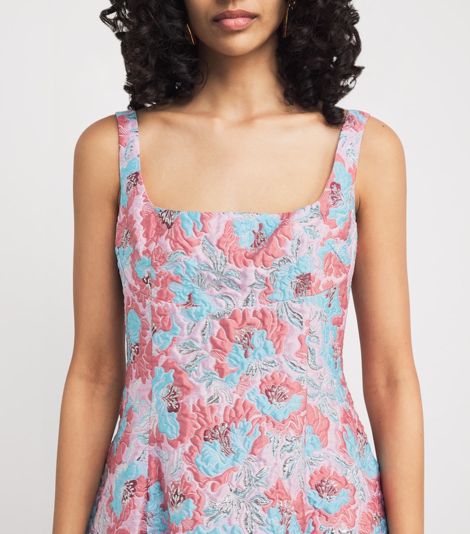 Jacquard Ceramica Beaux Midi Dress CERAMICA JQ Image 4