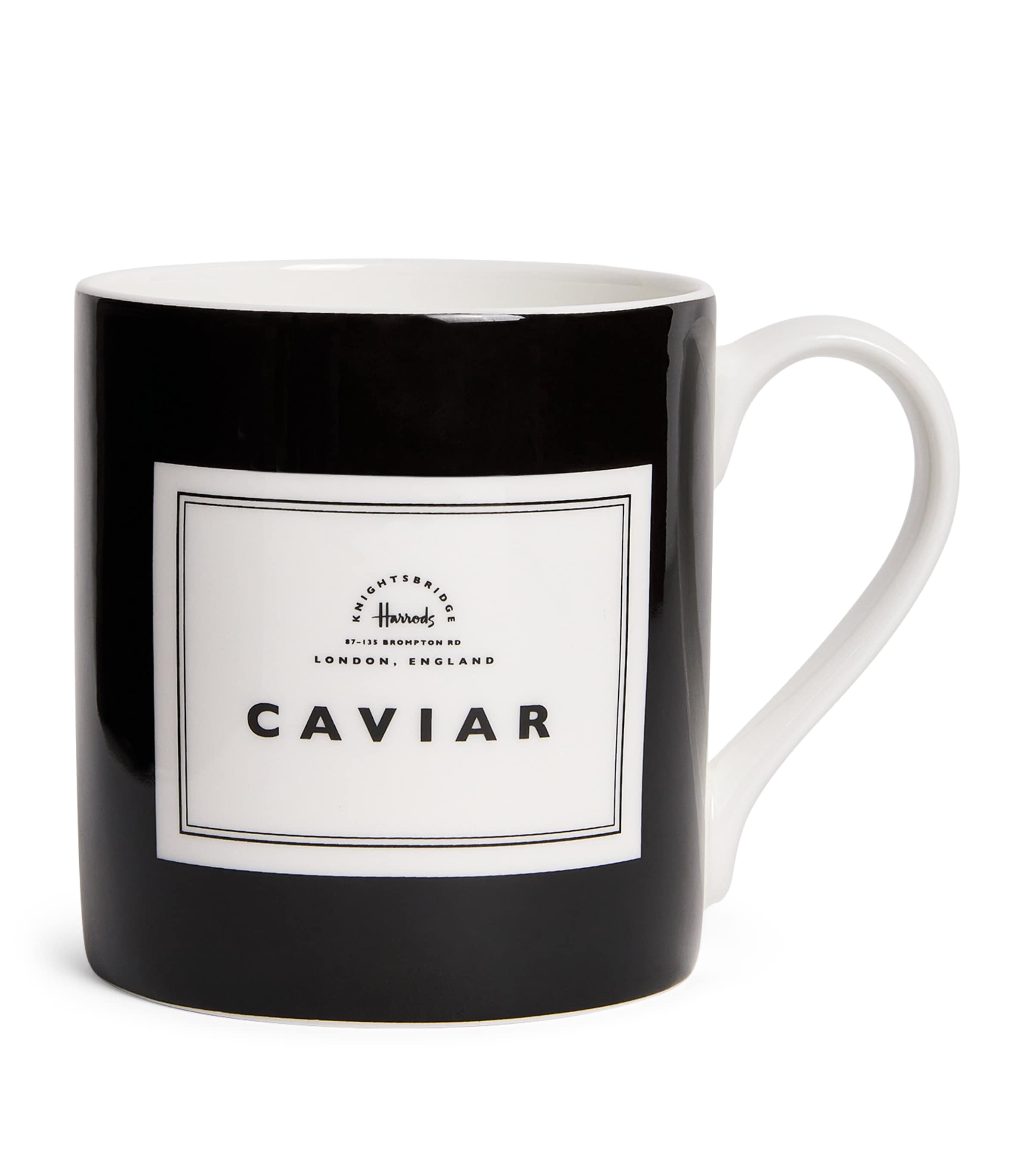 Harrods Caviar Logo Mug | Designers | Harrods | Home New In | Dining | Tableware | Mugs