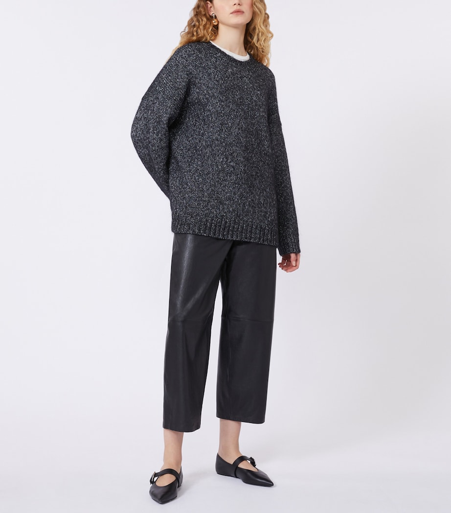 Crew-Neck Sweater DARK GREY Image 2