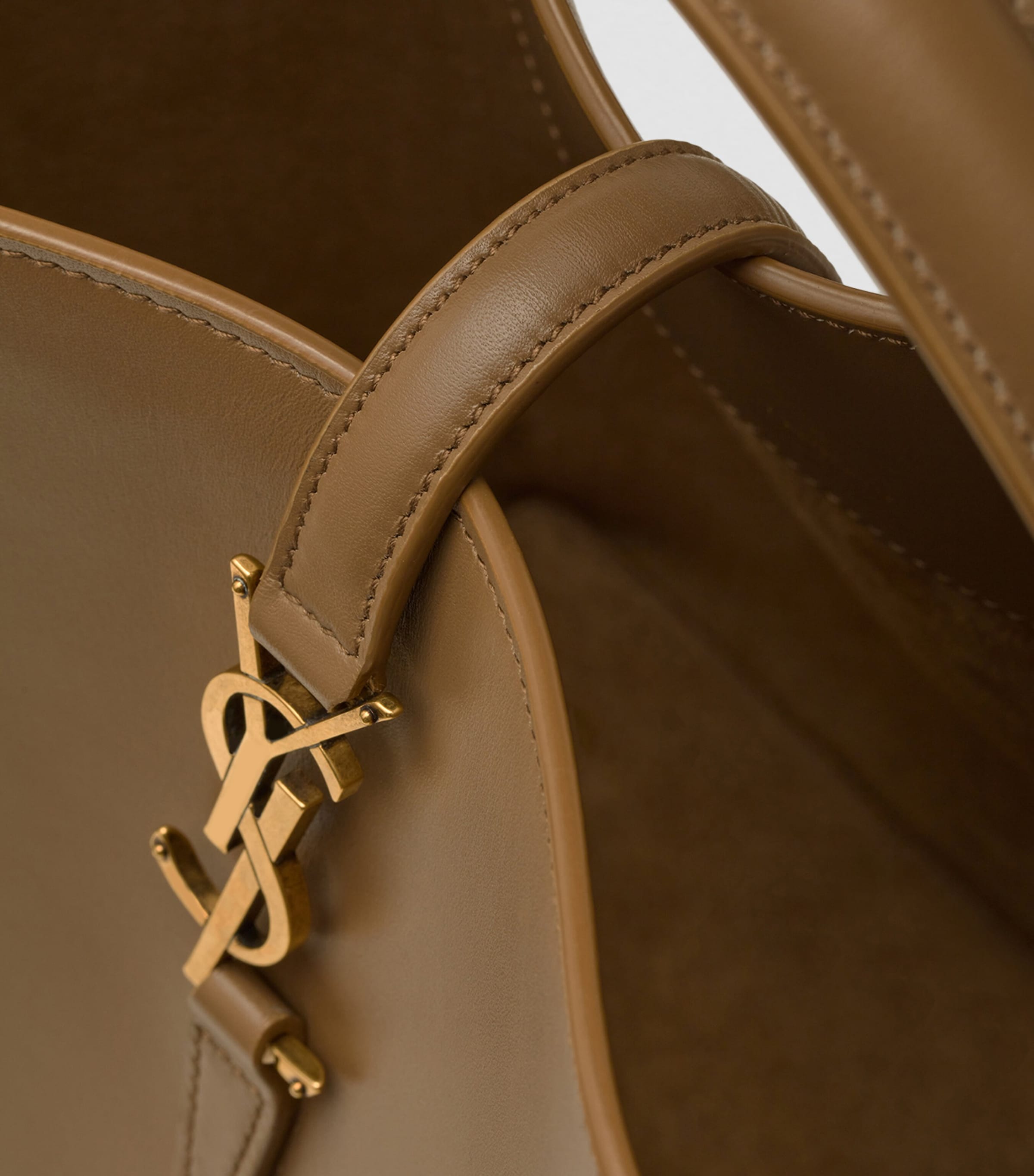 Saint Laurent Beige Le 37 Bucket Bag | Harrods US