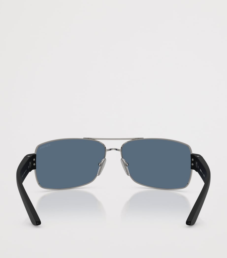 Prada Linea Rossa Metal PR B52S Sunglasses Grey Image 4